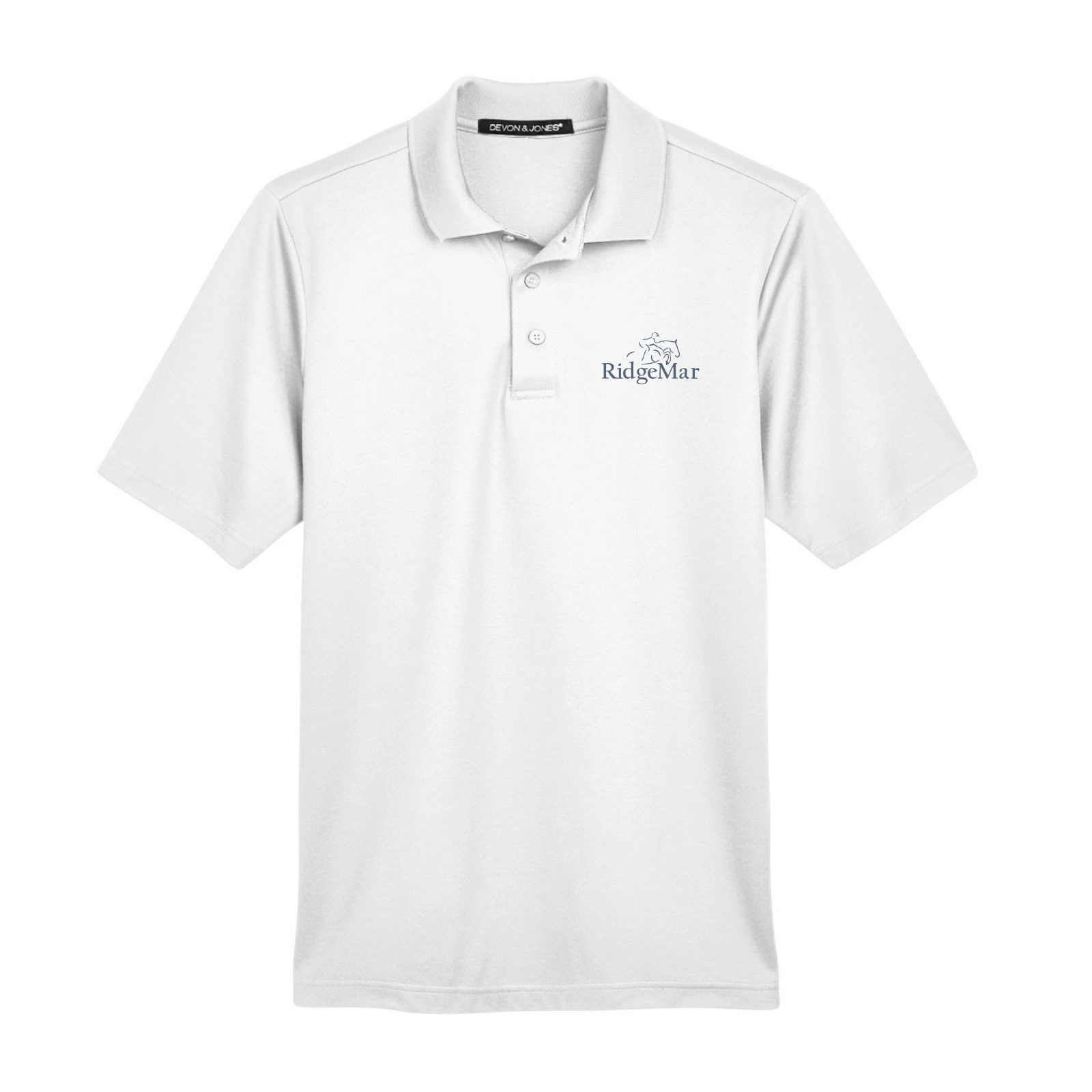 RidgeMar Men's Devon & Jones Performance Polo