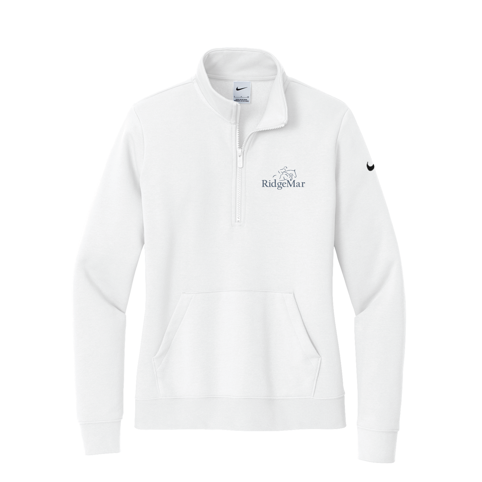 RidgeMar Women's Nike Club Fleece Half-Zip