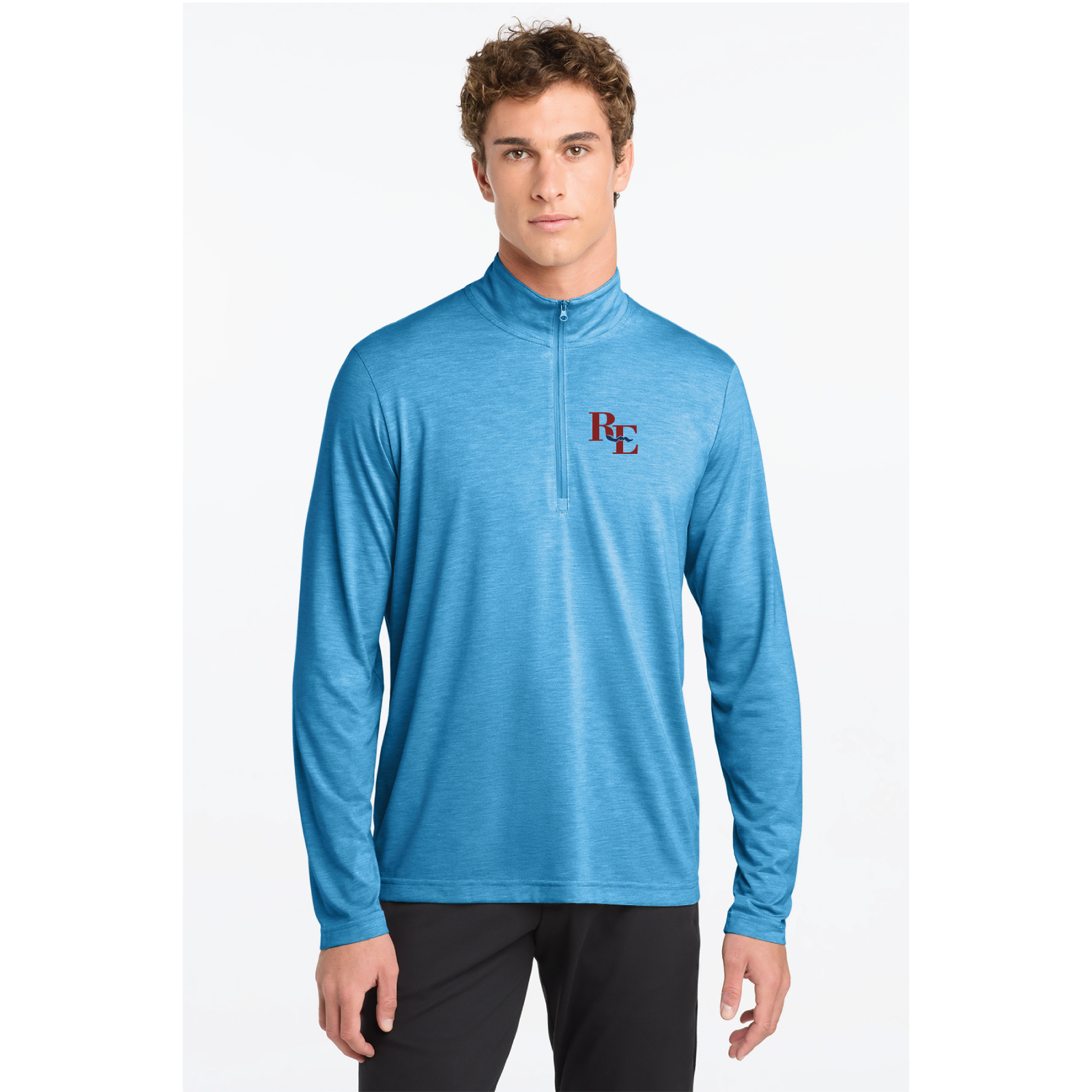 Riverbend Men's Sport-Tek PosiCharge Tri-Blend Wicking 1/4 Zip Pullover