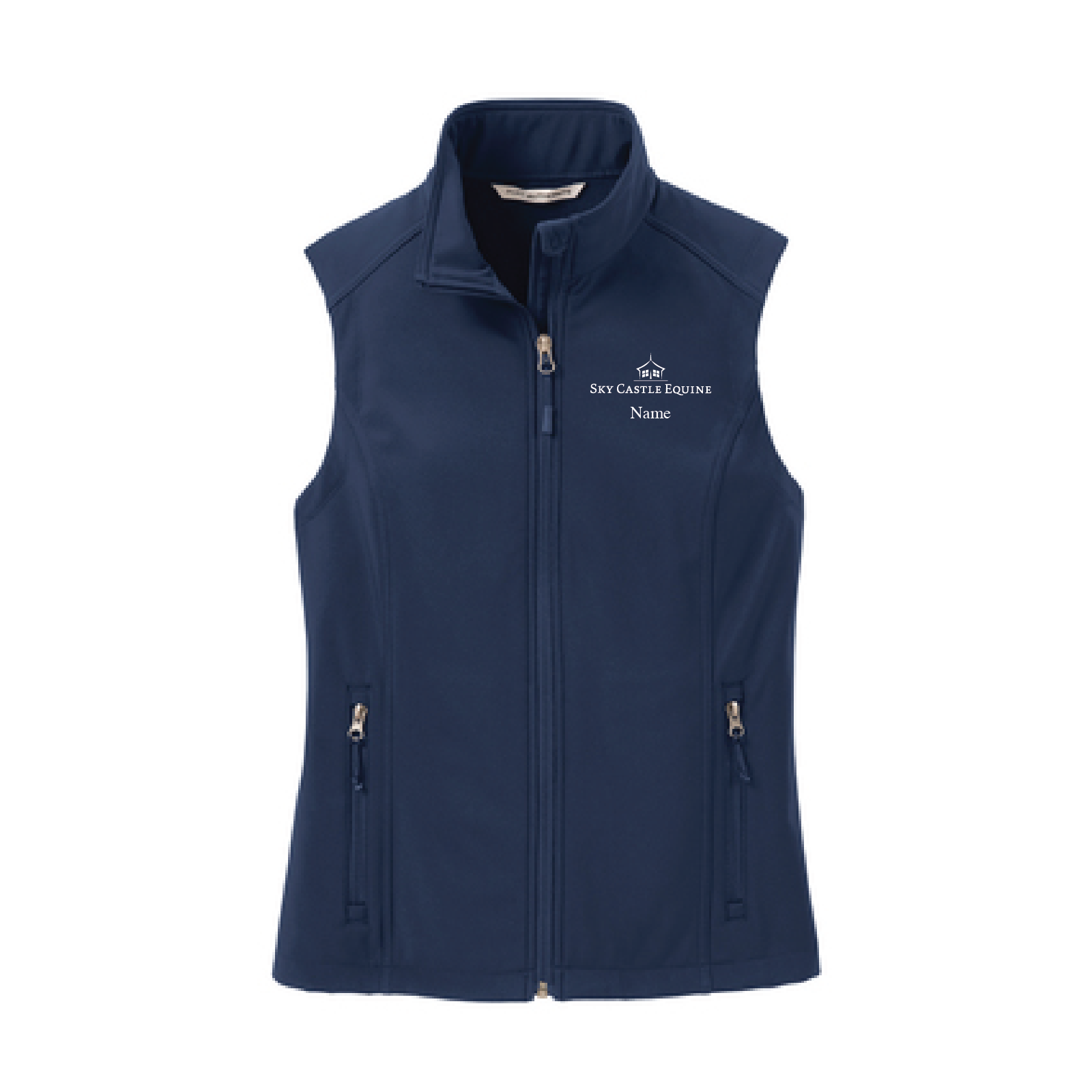 Sky Castle Equine Women's Port Authority Core Soft Shell Vest