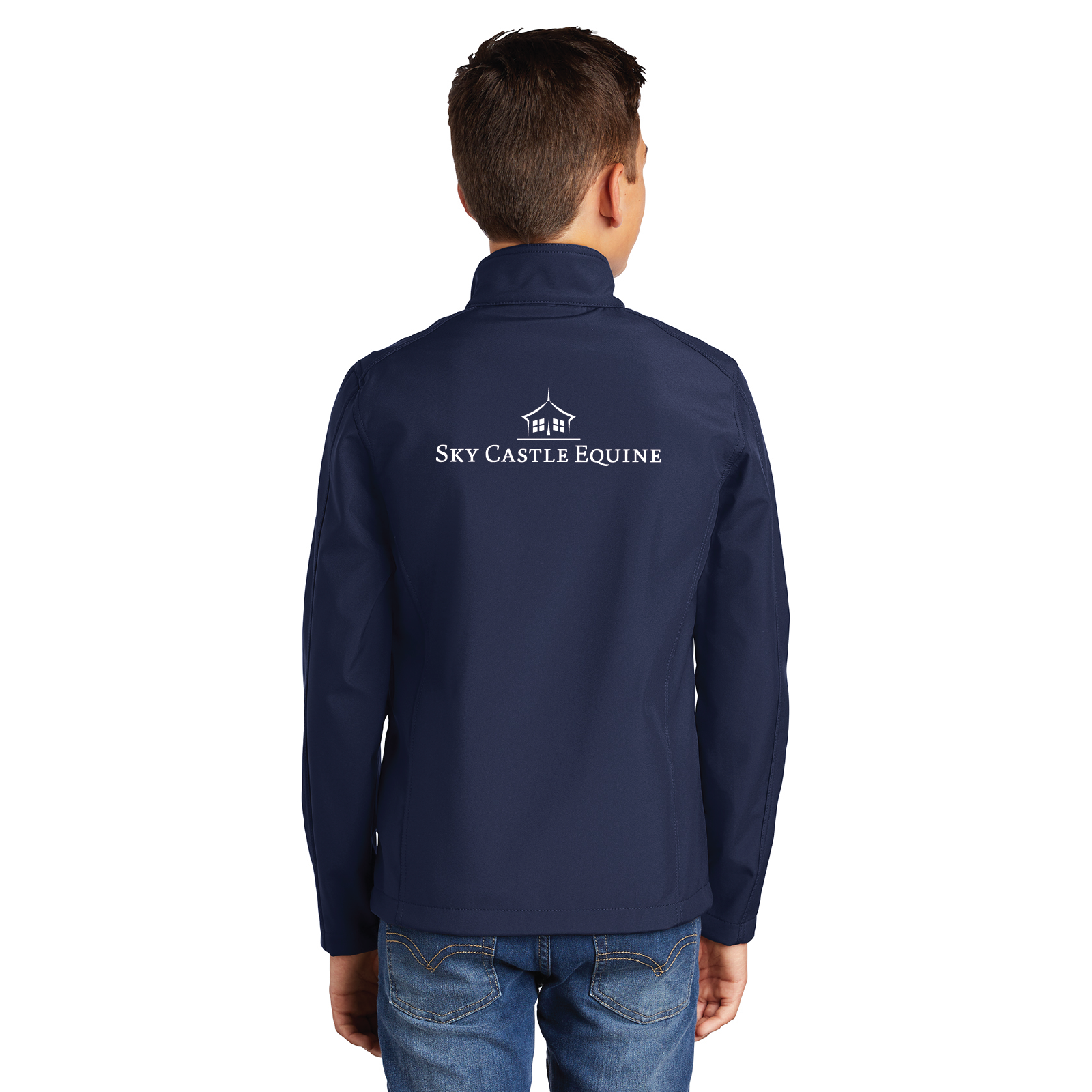 Sky Castle Equine Youth Port Authority Core Soft Shell Jacket