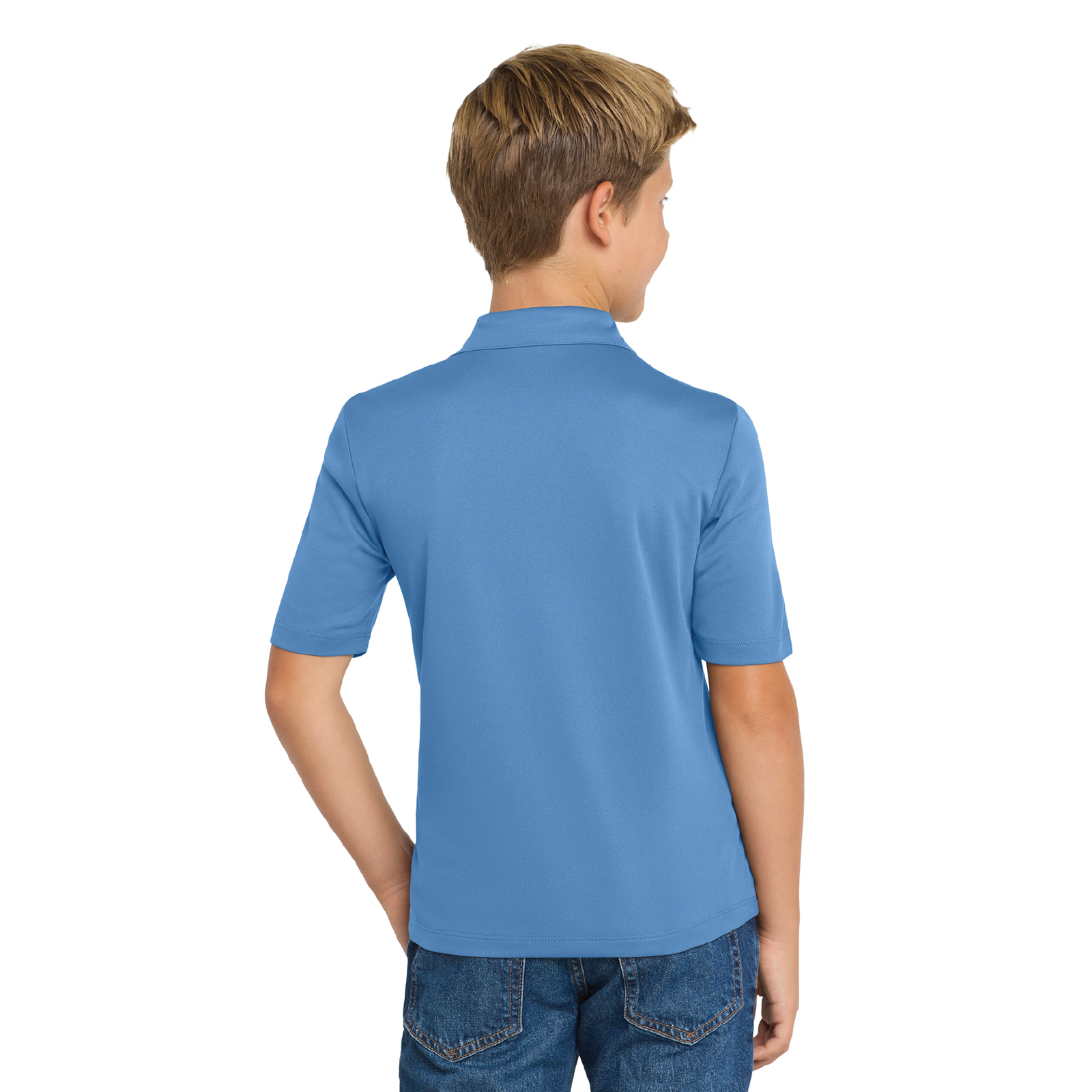 Sky Castle Equine Youth Port Authority Short Sleeve Silk Touch Polo