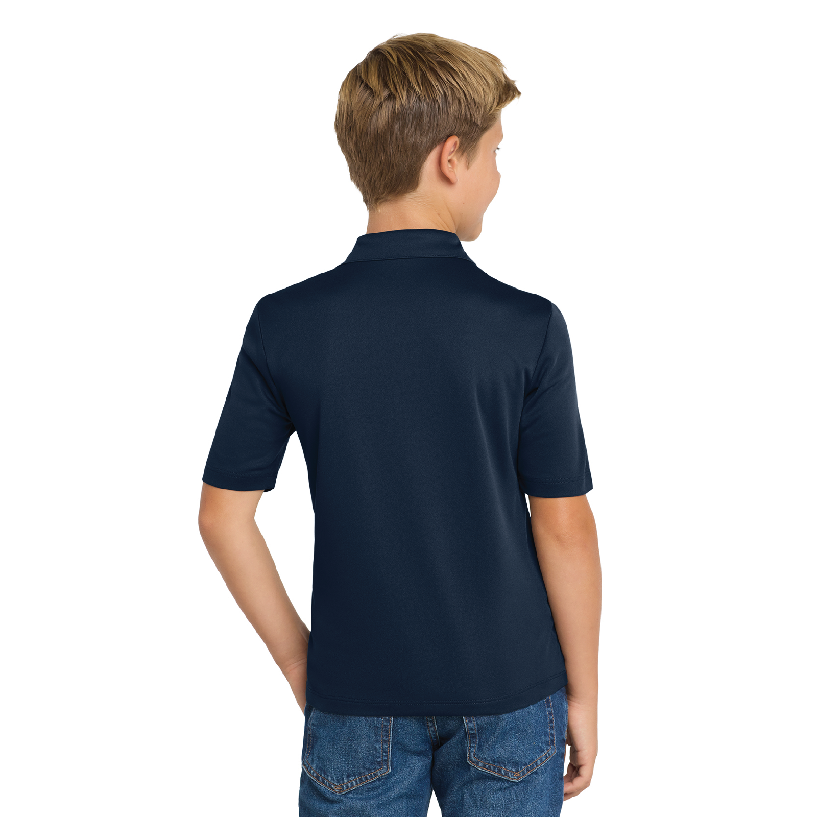 Sky Castle Equine Youth Port Authority Short Sleeve Silk Touch Polo