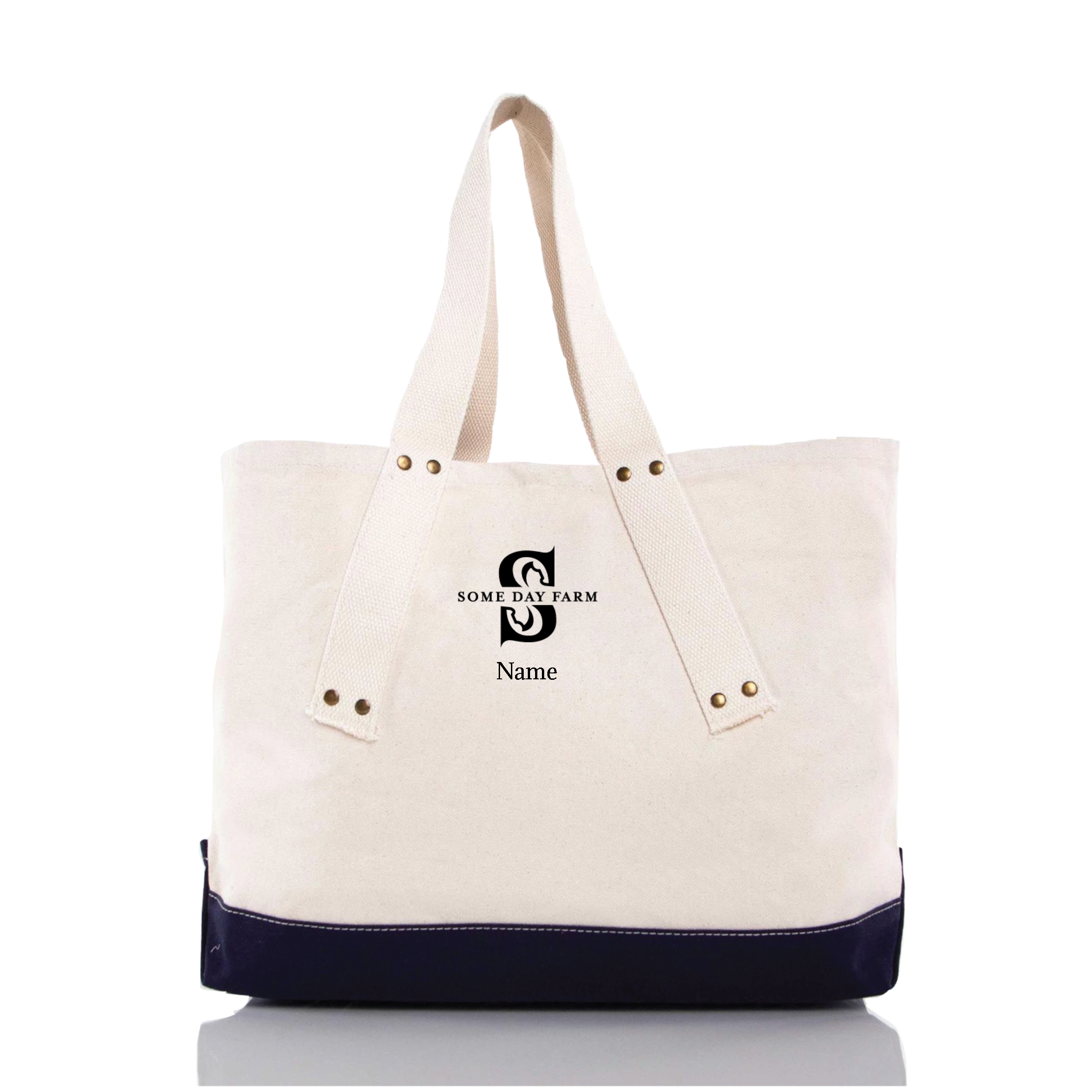Some Day Farm CB Station Grommet Tote Bag