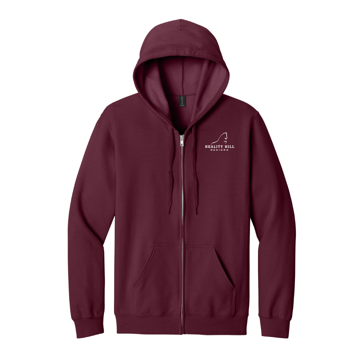 Unisex Gildan Softstyle Midweight Full-Zip Hooded Sweatshirt
