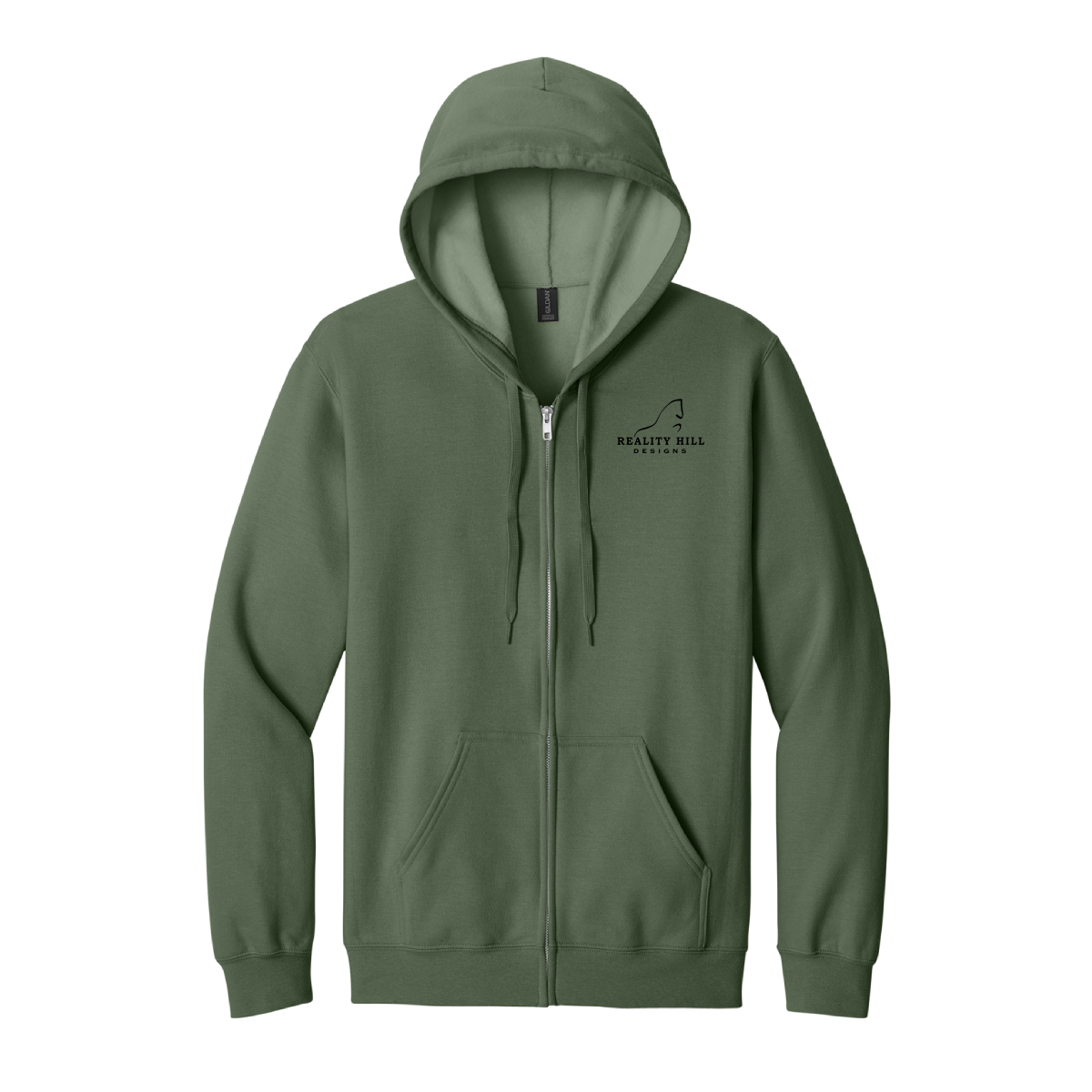 Unisex Gildan Softstyle Midweight Full-Zip Hooded Sweatshirt