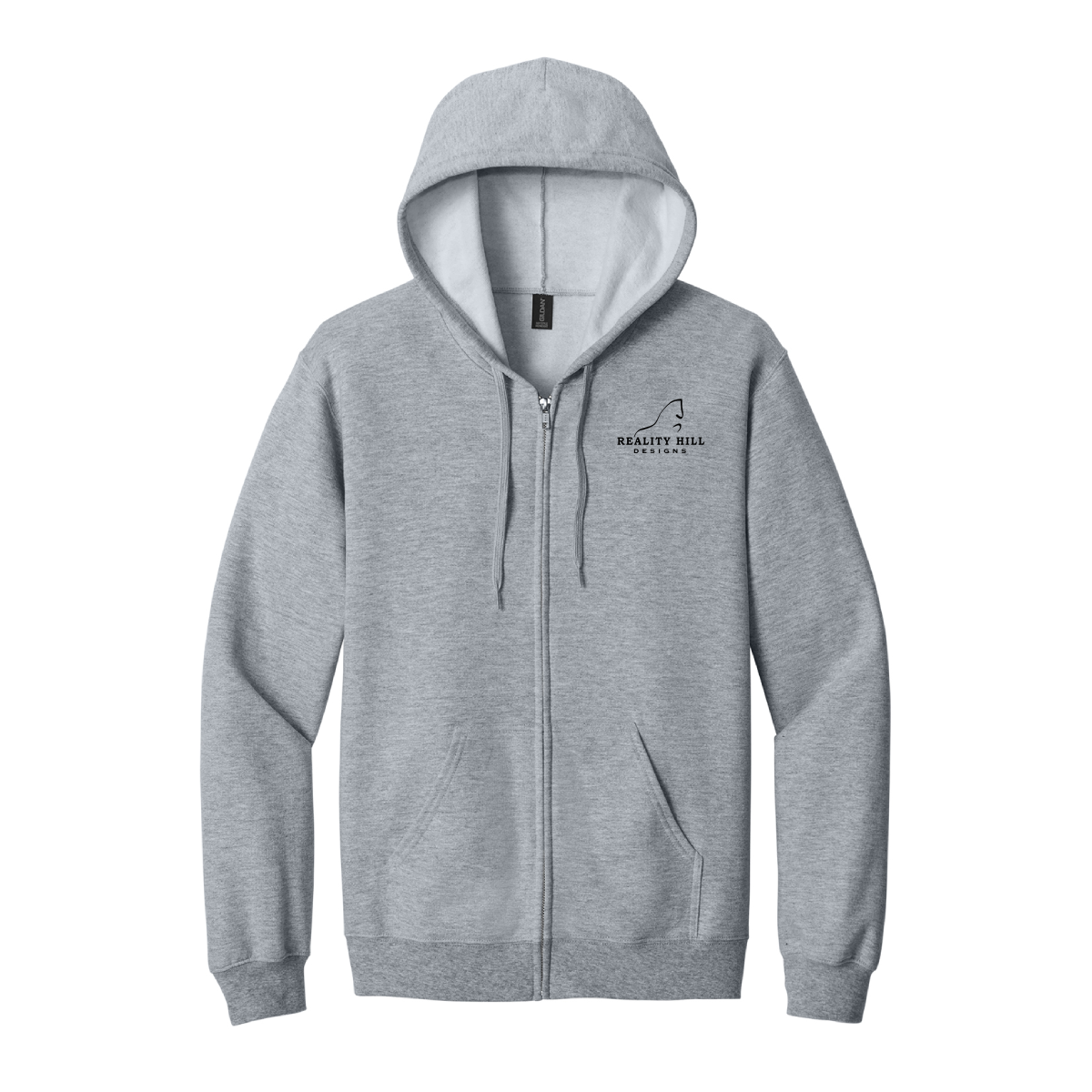 Unisex Gildan Softstyle Midweight Full-Zip Hooded Sweatshirt
