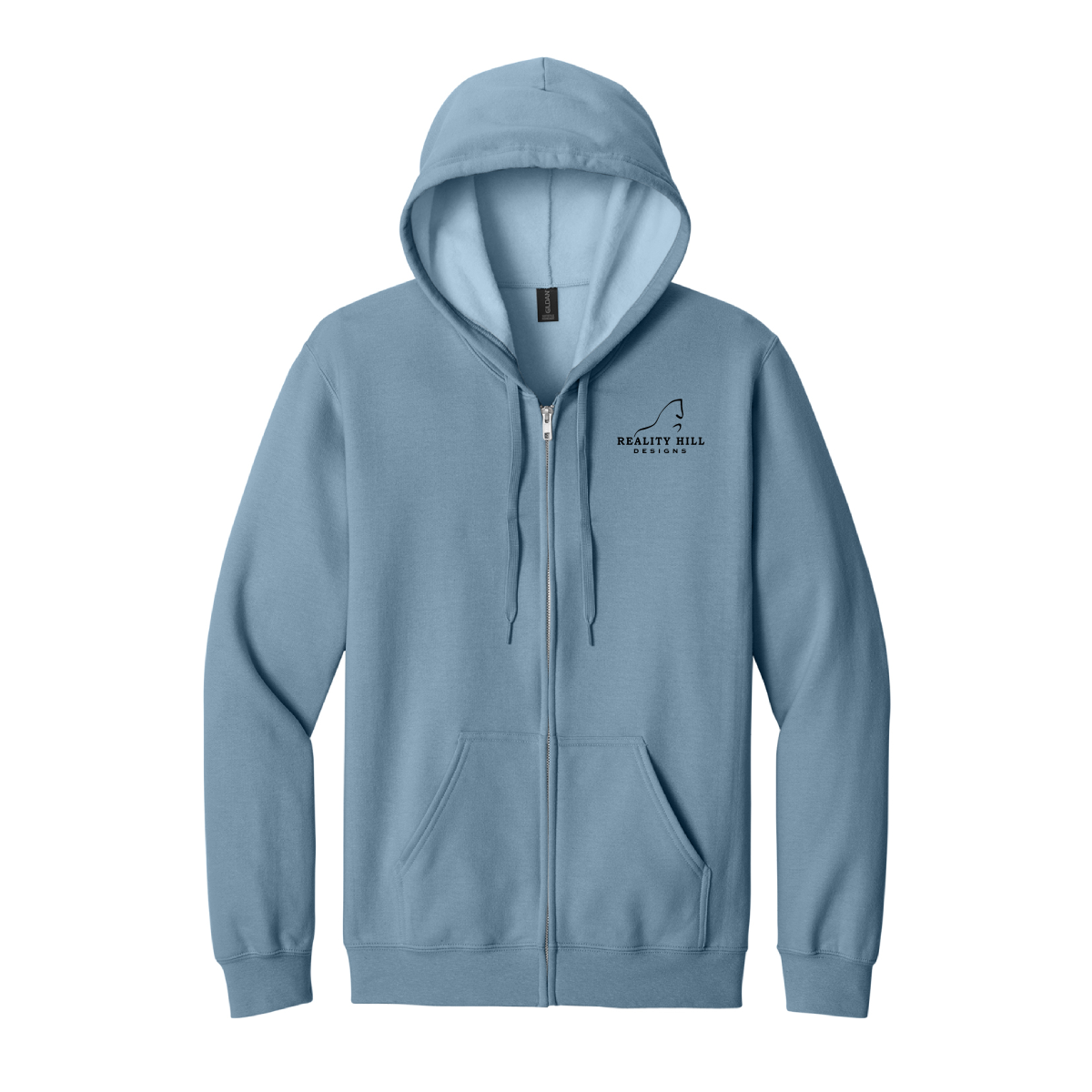 Unisex Gildan Softstyle Midweight Full-Zip Hooded Sweatshirt
