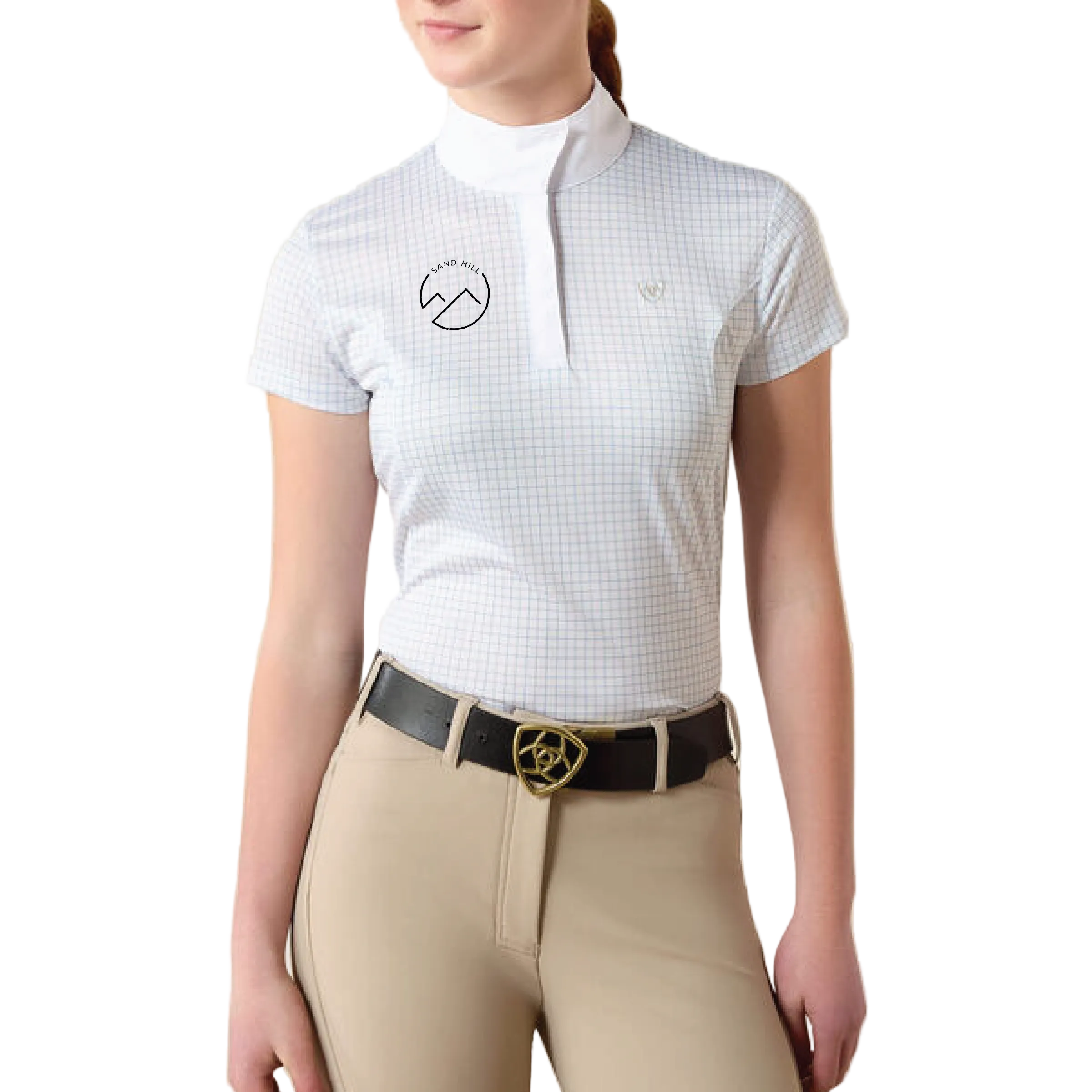 Sand Hill Stable Youth Ariat Aptos Short Sleeve Show Shirt