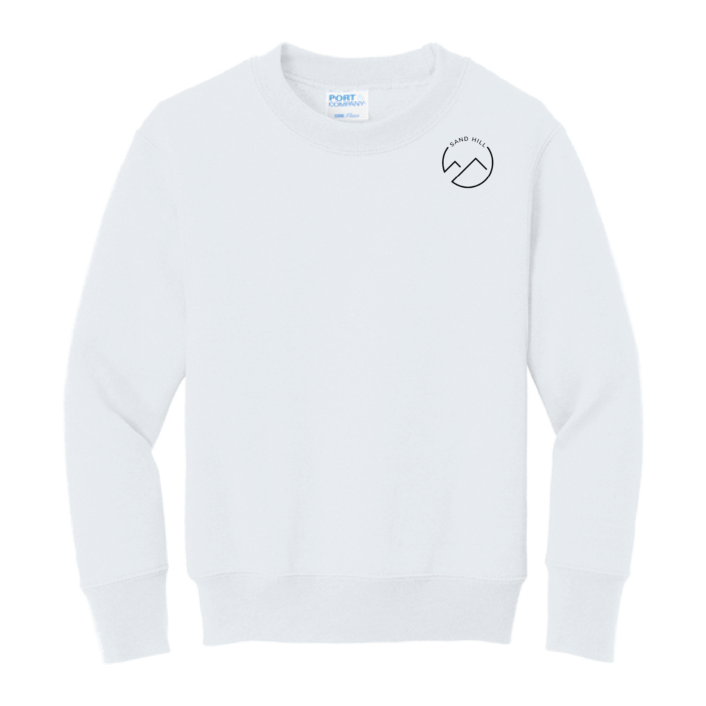 Sand Hill Stable Youth Port & Company Fleece Crewneck Sweatshirt