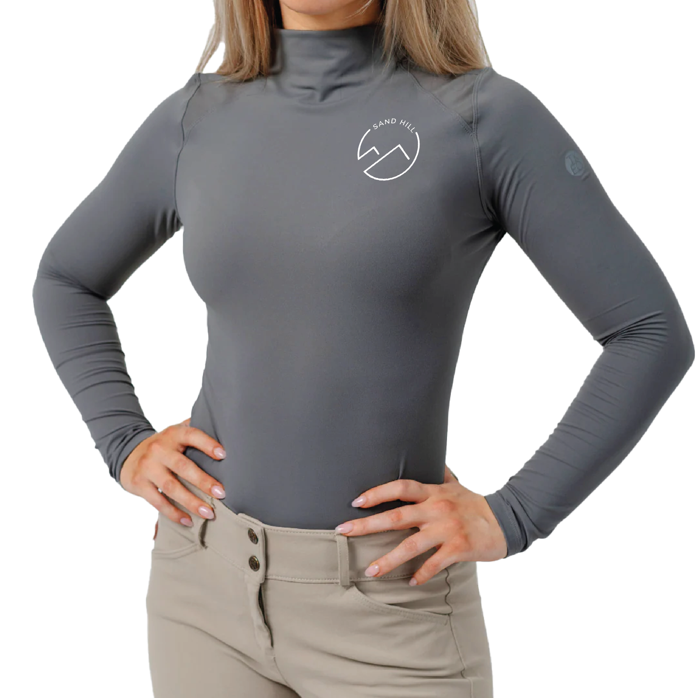 Sand Hill Stable Women's TKEQ 'Chloe' High Collar Technical Top