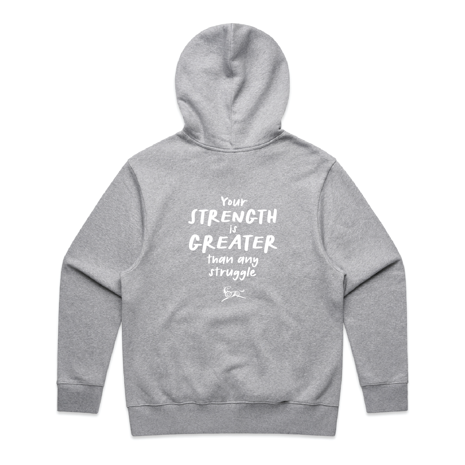 Sandhaven Men's AS Colour Heavy Hood (Your Strength...)