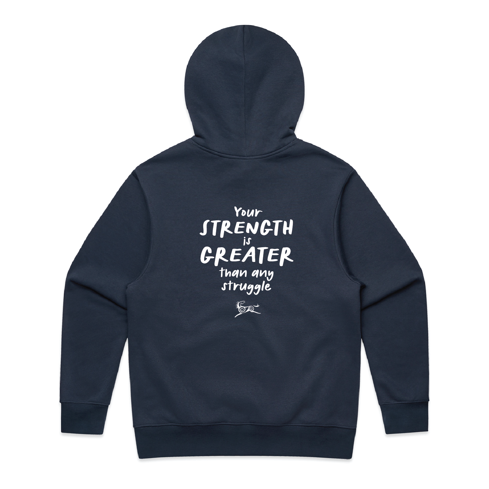 Sandhaven Men's AS Colour Heavy Hood (Your Strength...)
