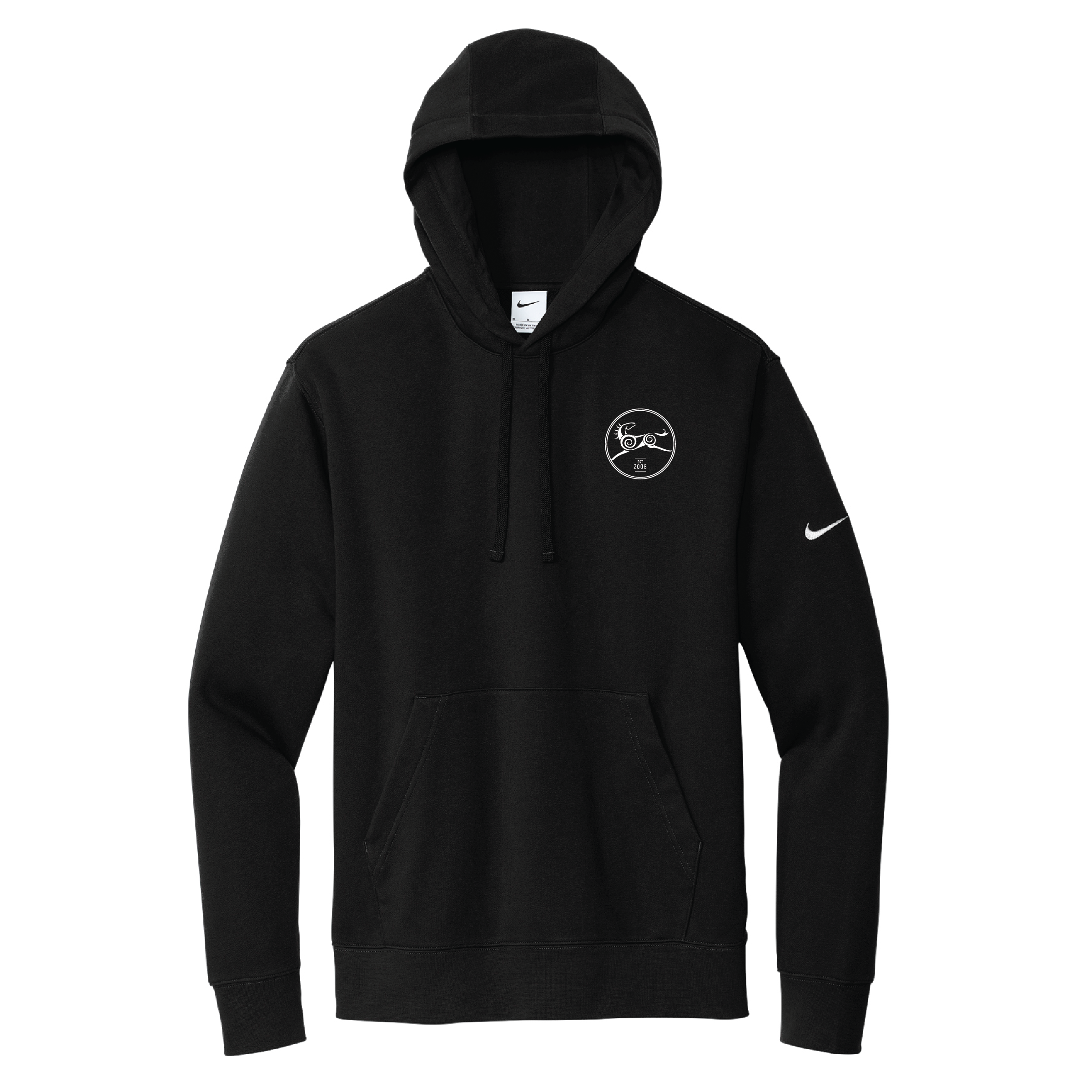 Sandhaven Men's Nike Club Fleece Pullover Hooded Sweatshirt (One Day...)