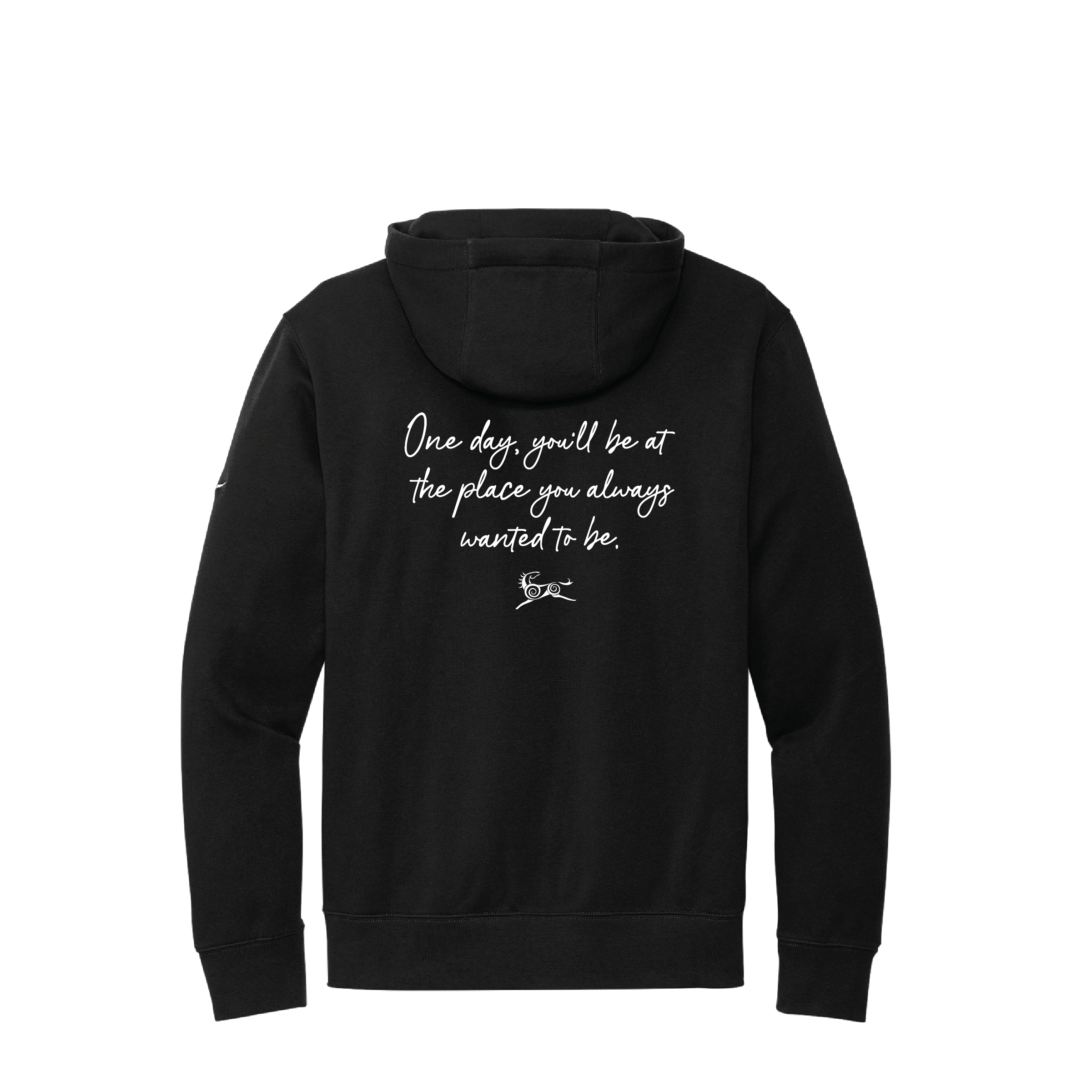 Sandhaven Men's Nike Club Fleece Pullover Hooded Sweatshirt (One Day...)
