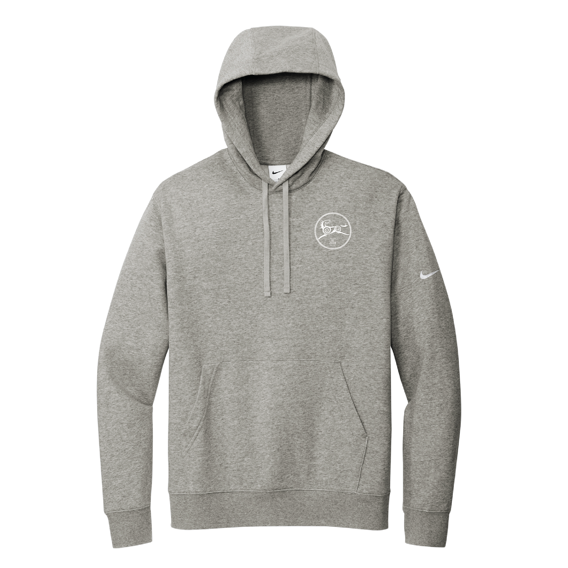 Sandhaven Men's Nike Club Fleece Pullover Hooded Sweatshirt (Strength)