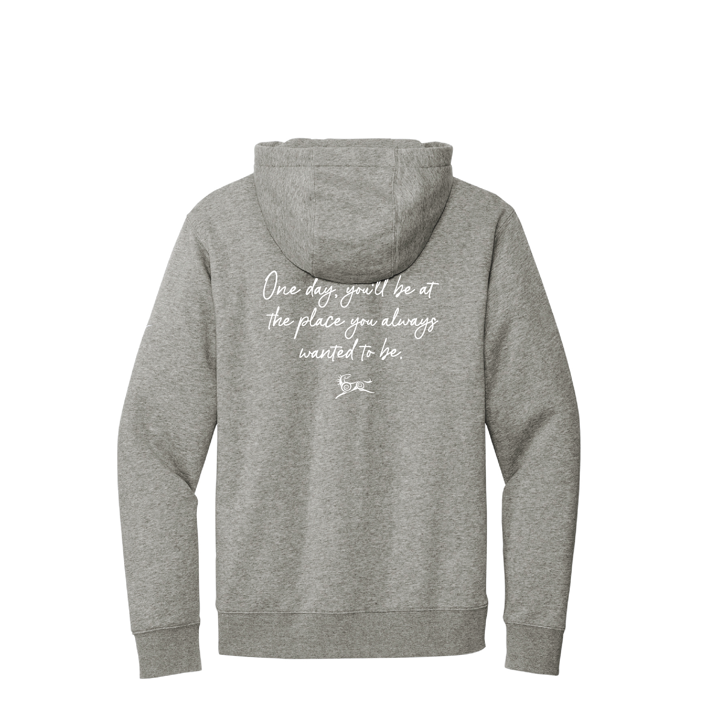 Sandhaven Men's Nike Club Fleece Pullover Hooded Sweatshirt (One Day...)