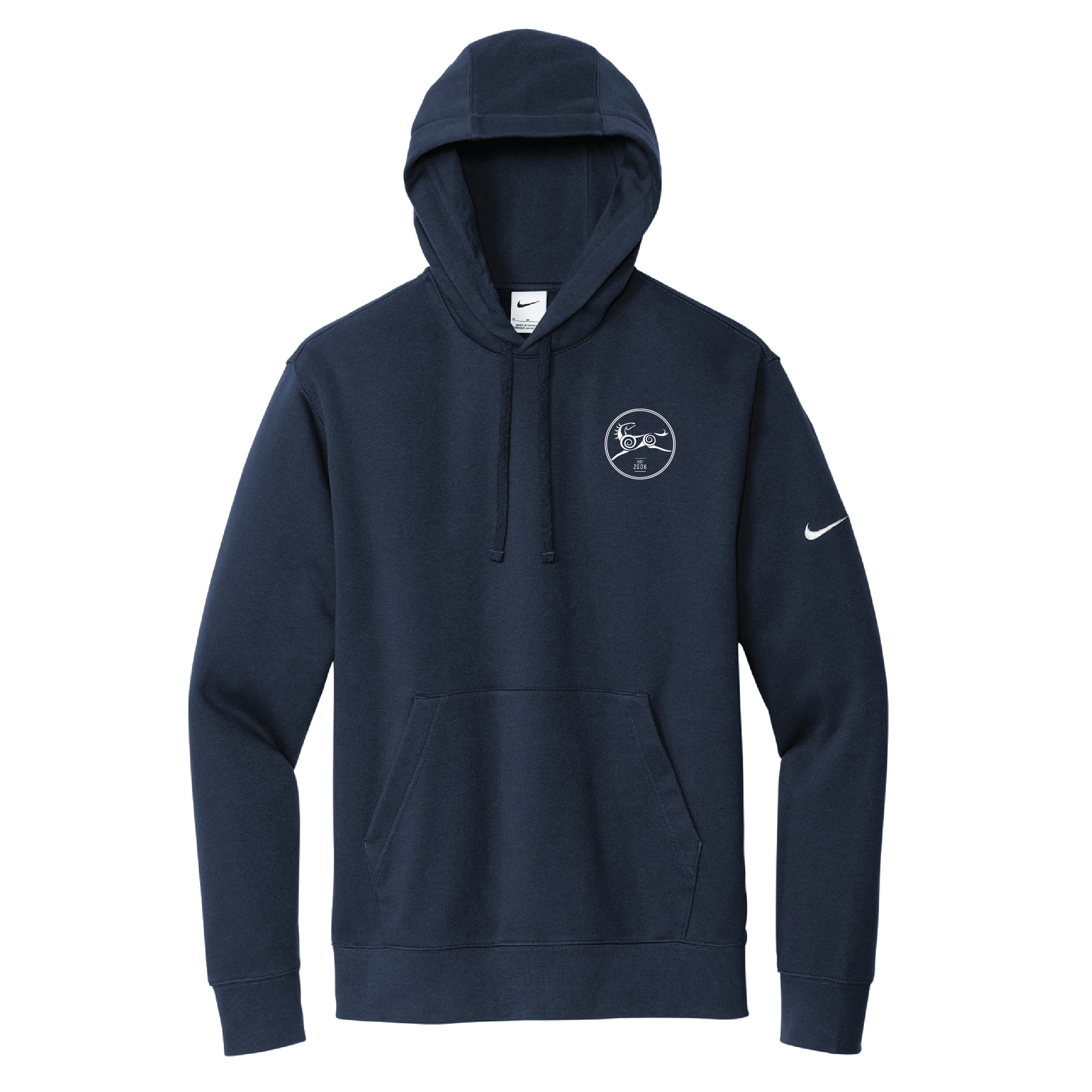 Sandhaven Men's Nike Club Fleece Pullover Hooded Sweatshirt (Strength)