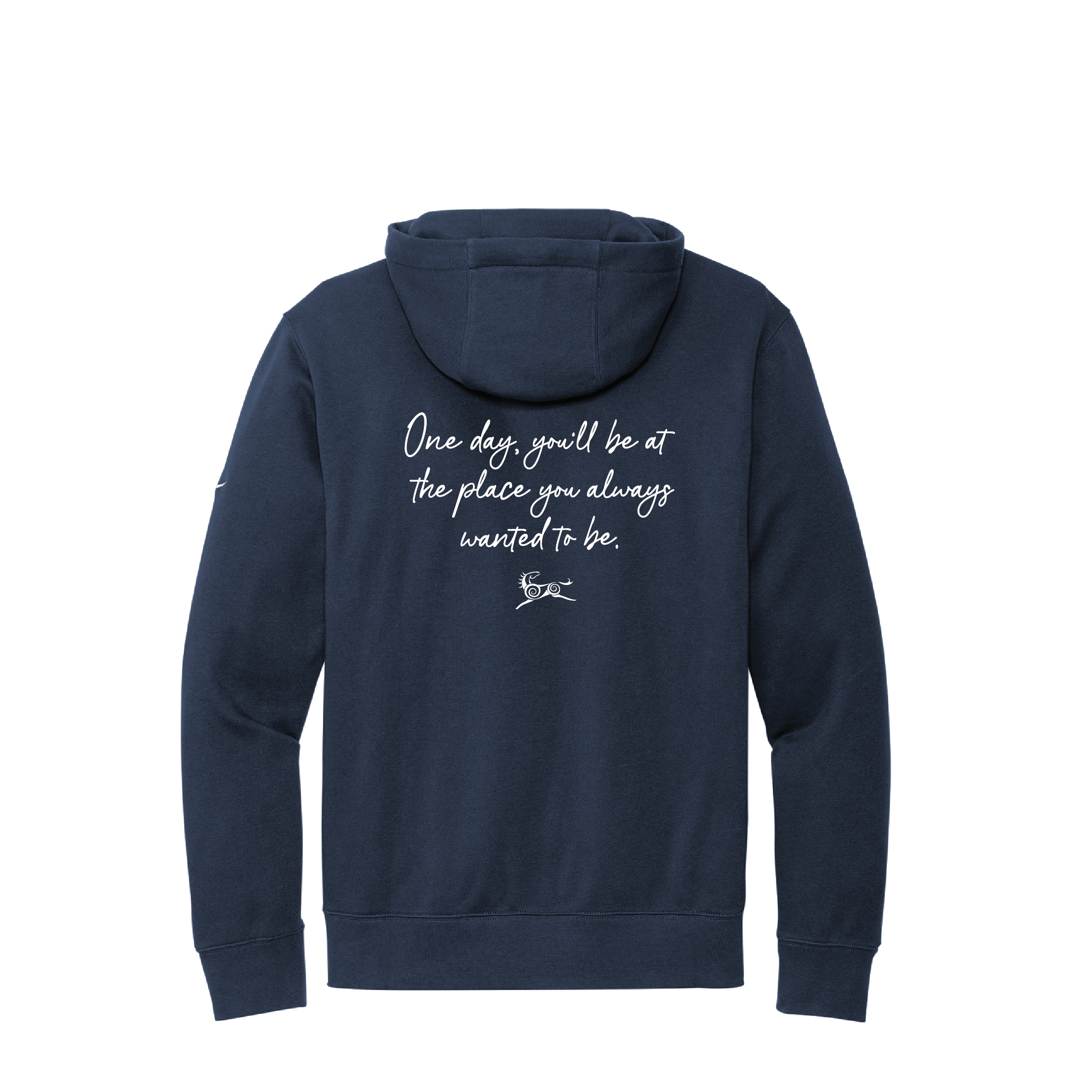 Sandhaven Men's Nike Club Fleece Pullover Hooded Sweatshirt (One Day...)