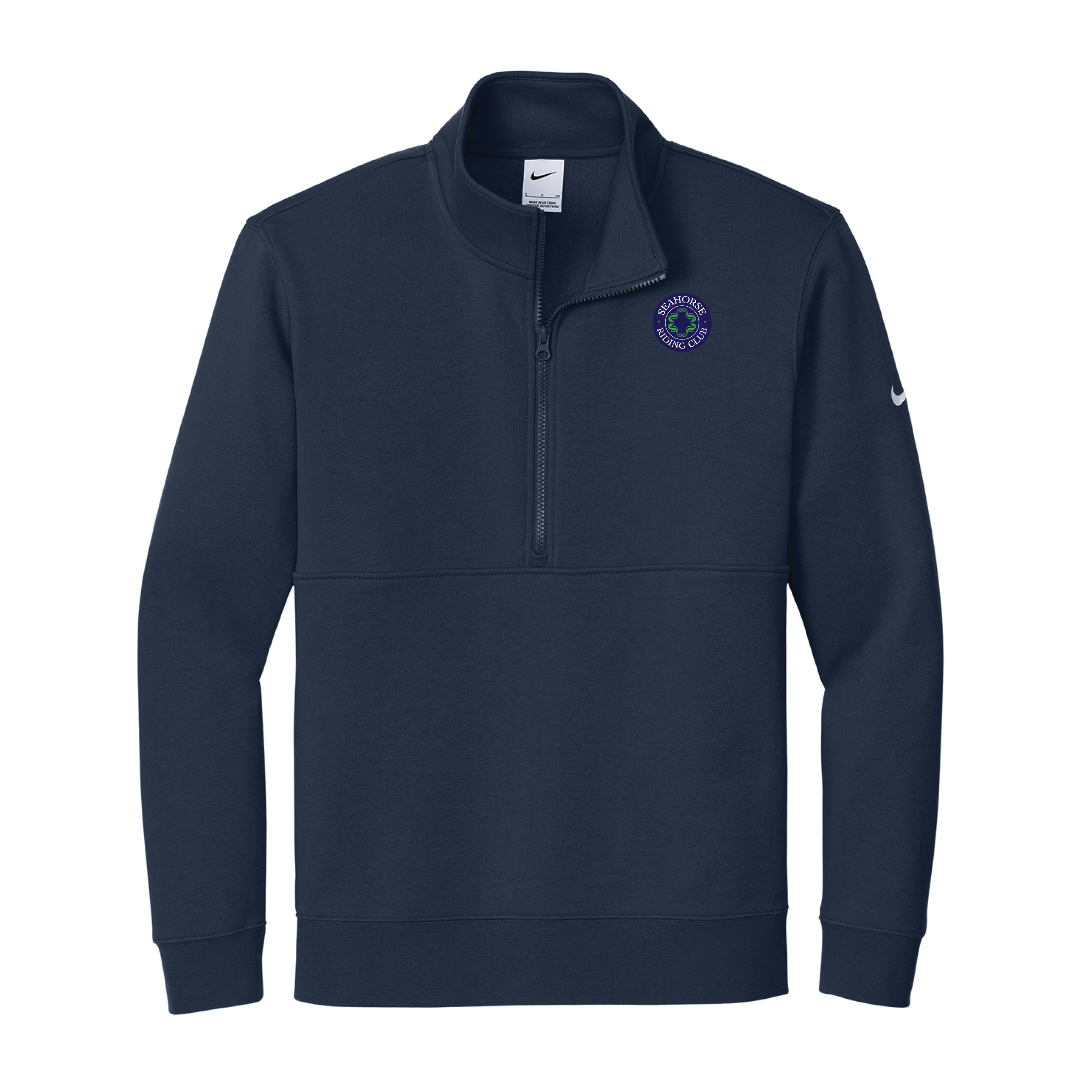 Seahorse Riding Club Men's Nike Club Fleece Half-Zip