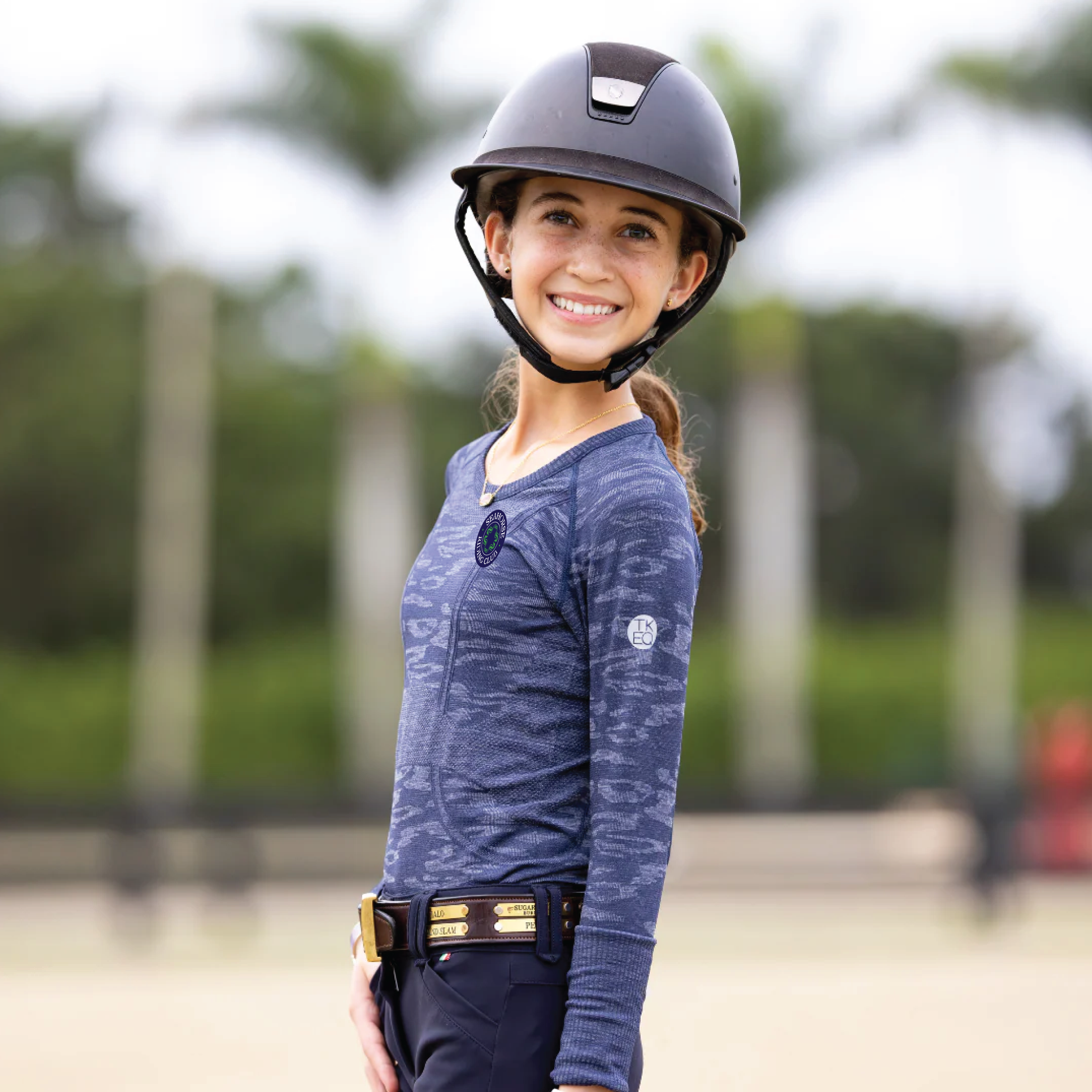 Seahorse Riding Club TKEQ MINI Kennedy Seamless Long Sleeve
