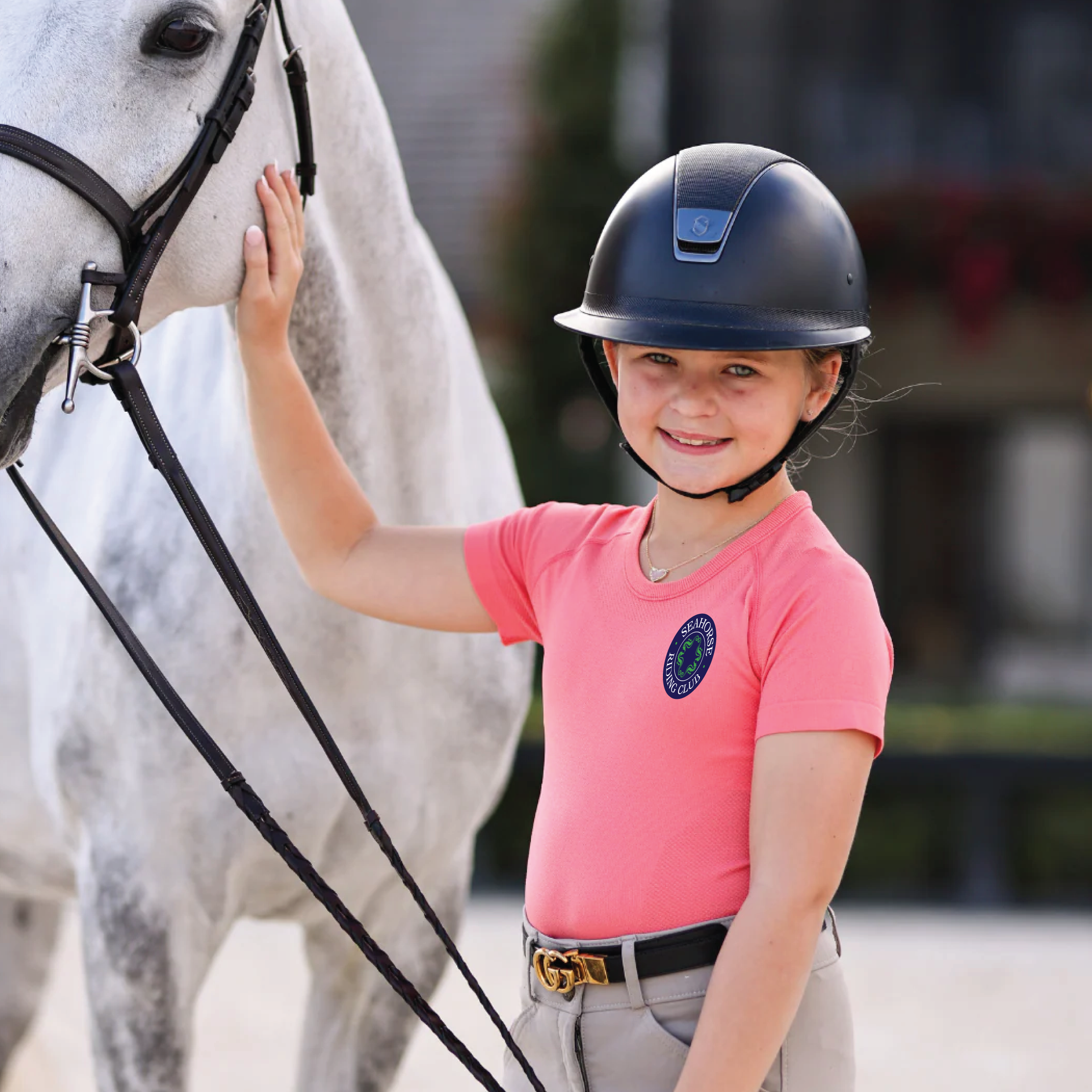 Seahorse Riding Club TKEQ MINI Kennedy Seamless Short Sleeve
