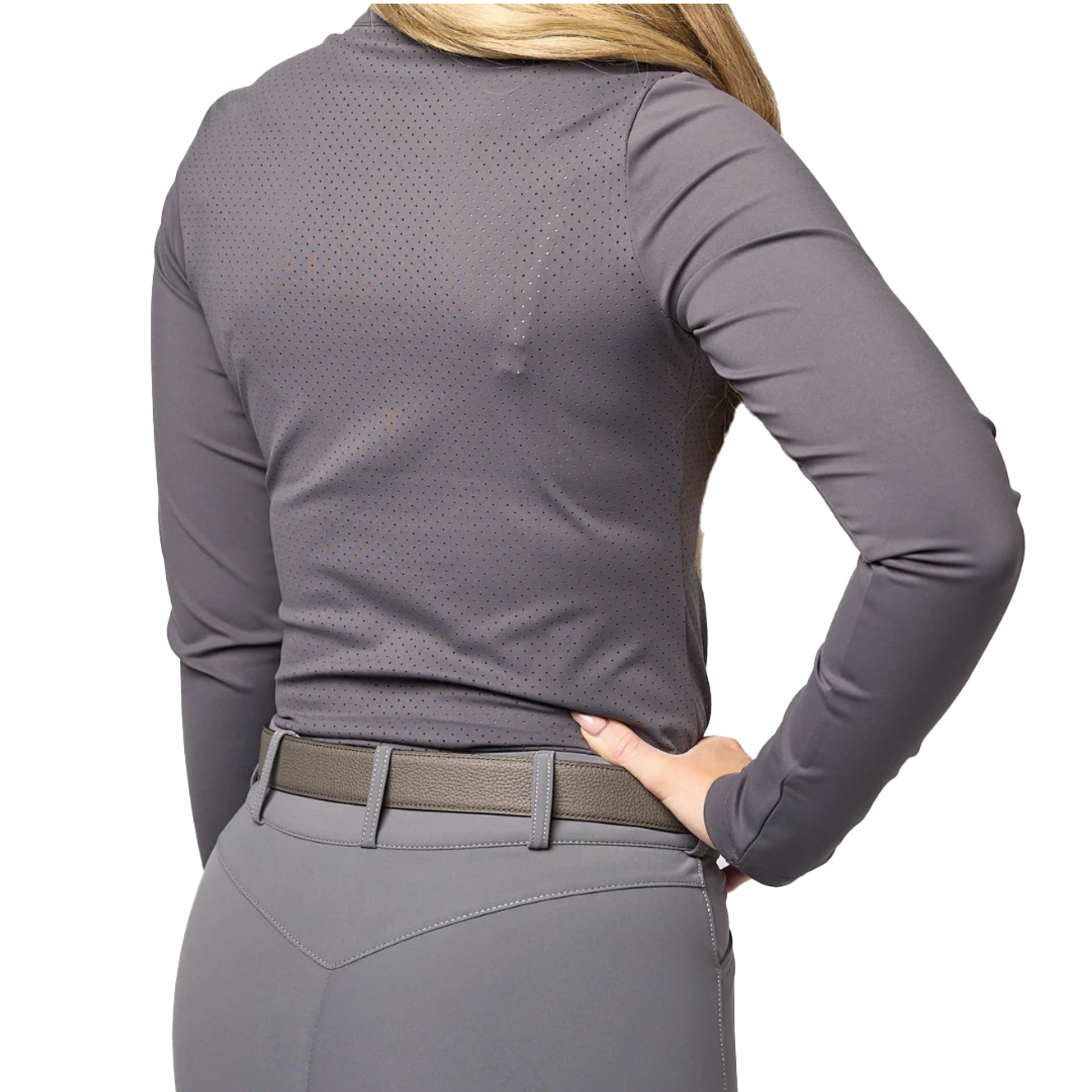Seahorse Riding Club Women's TKEQ 'Logan' Perforated Competition Top