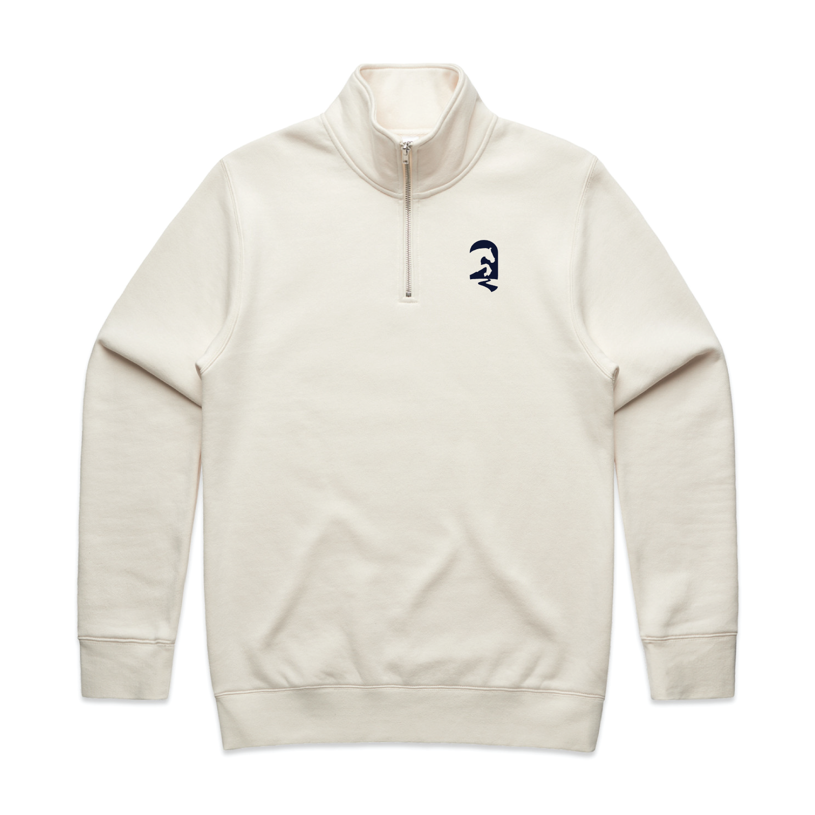 Still Creek Farm Men's AS Colour Stencil Half Zip Crew