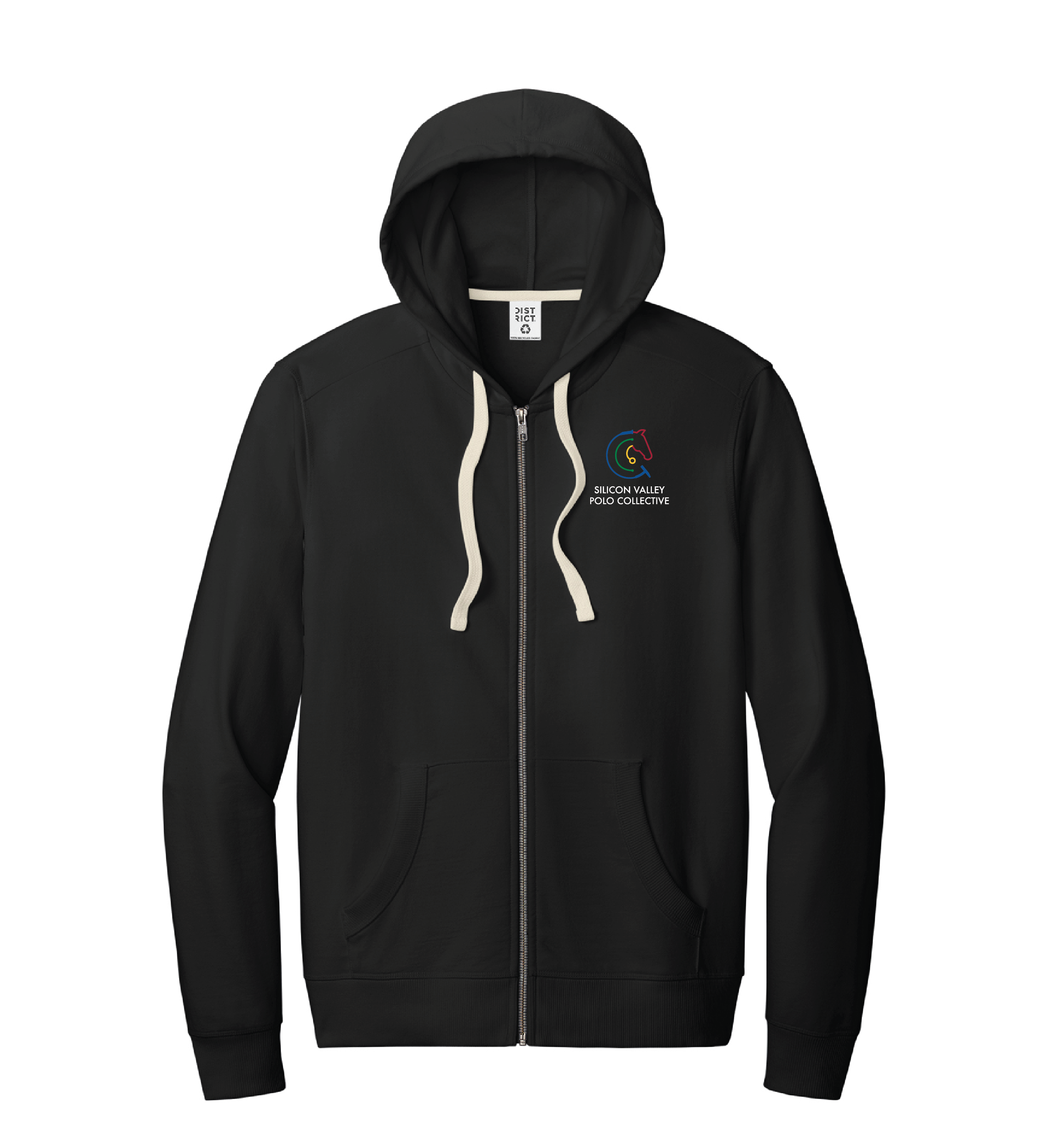 Silicon Valley Polo Collective Men's District Full Zip Hoodie