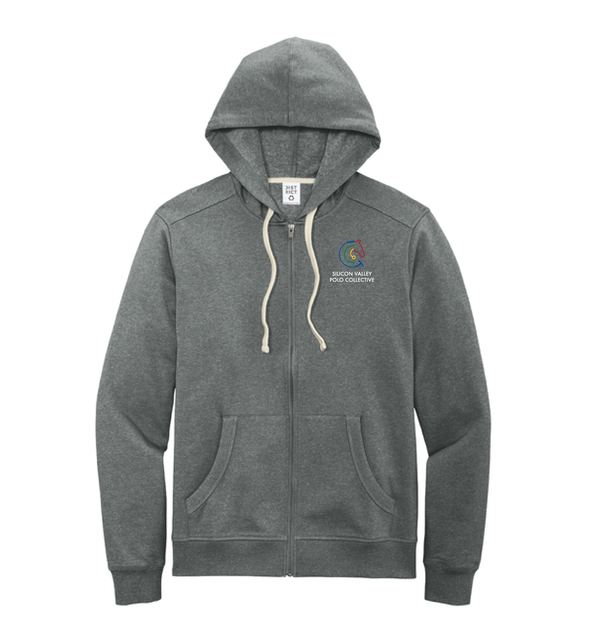 Silicon Valley Polo Collective Men's District Full Zip Hoodie