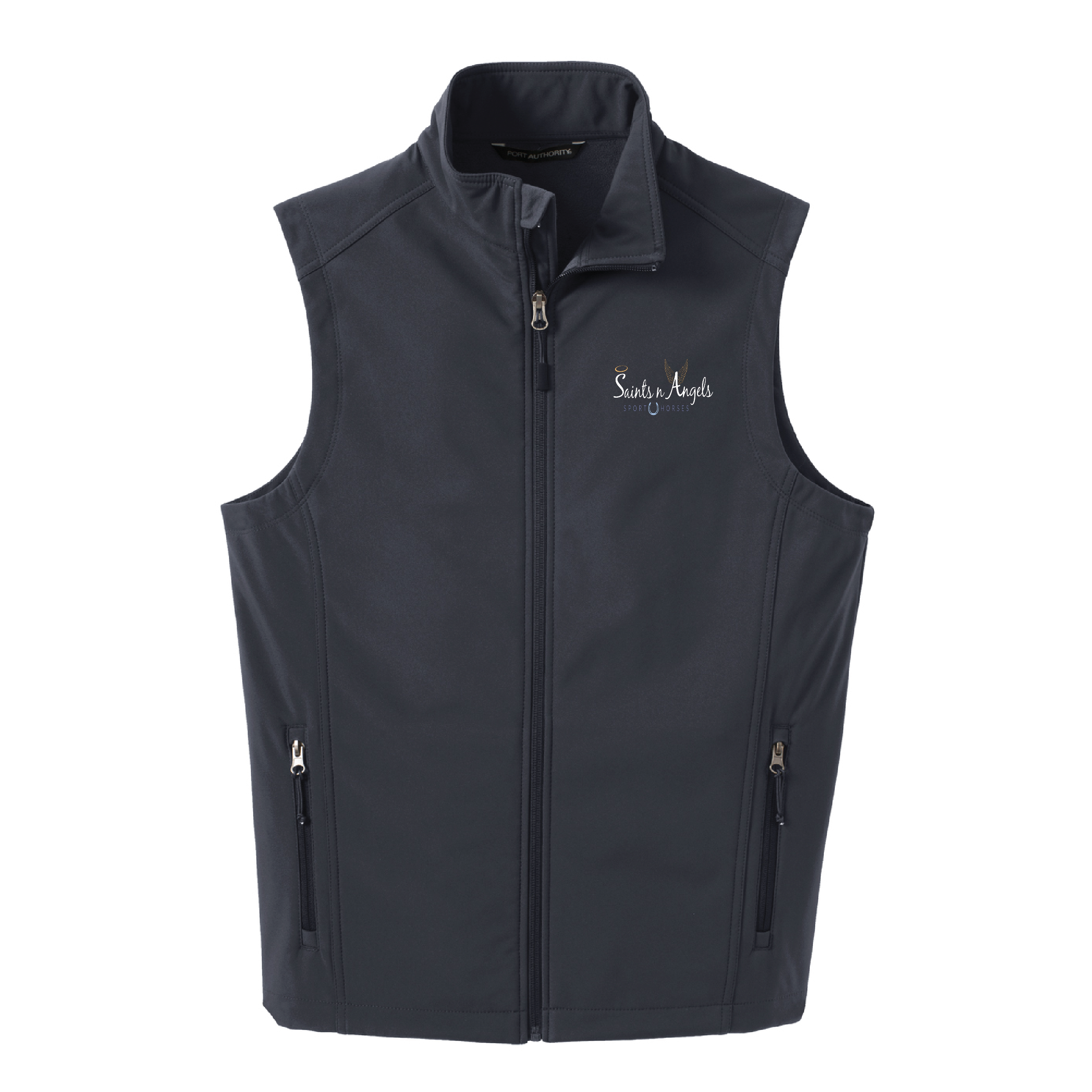 Saints n Angels Men's Port Authority Core Soft Shell Vest