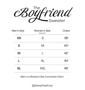 Stone Harbor Men's TKEQ Essential Boyfriend Sweater