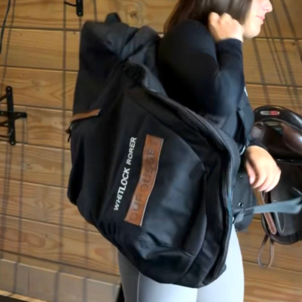 Custom Durousset Le Galop Saddle Backpack