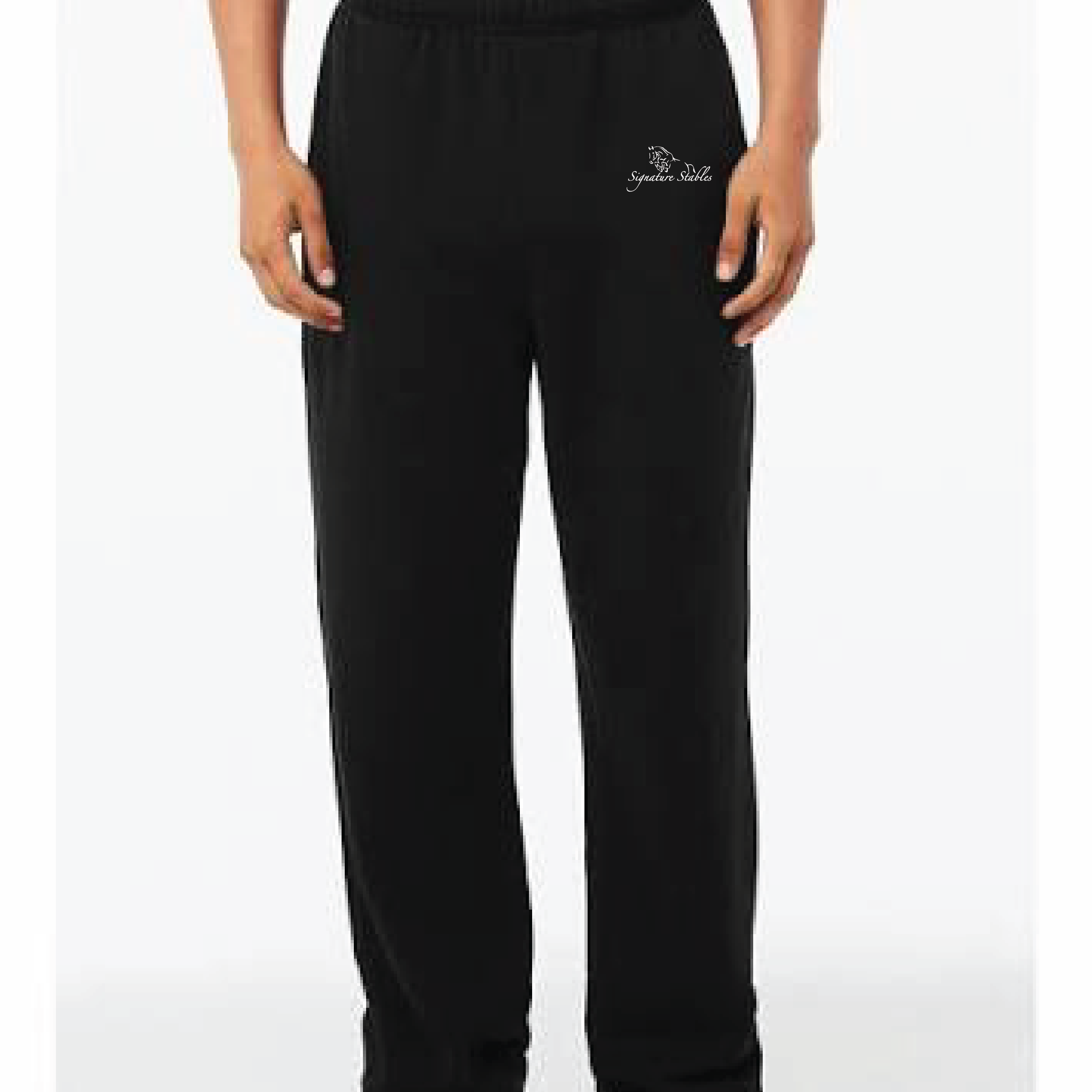 Signature Stables Bella + Canvas Unisex Sponge Fleece Strait Leg Sweatpant