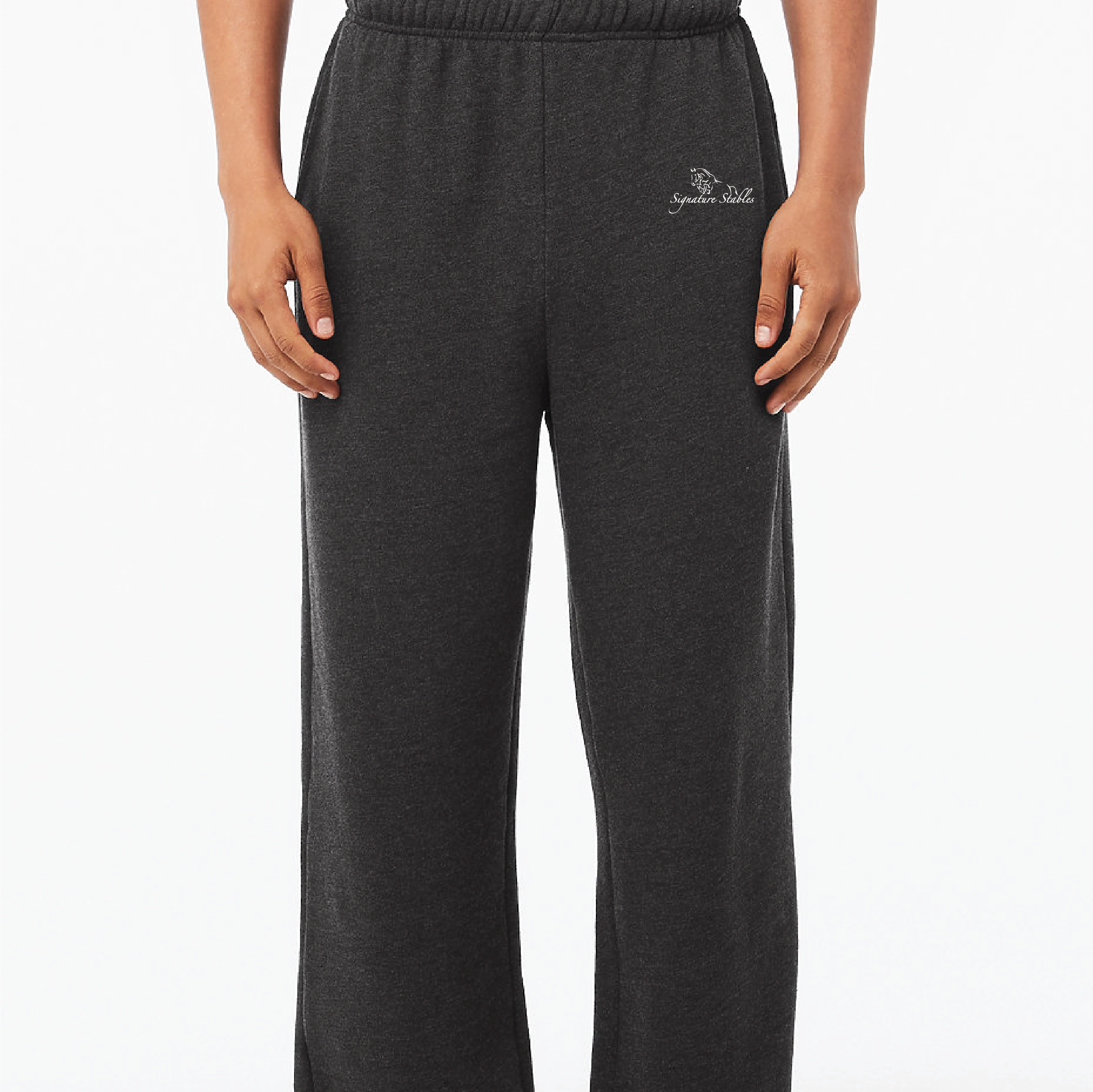 Signature Stables Bella + Canvas Unisex Sponge Fleece Strait Leg Sweatpant