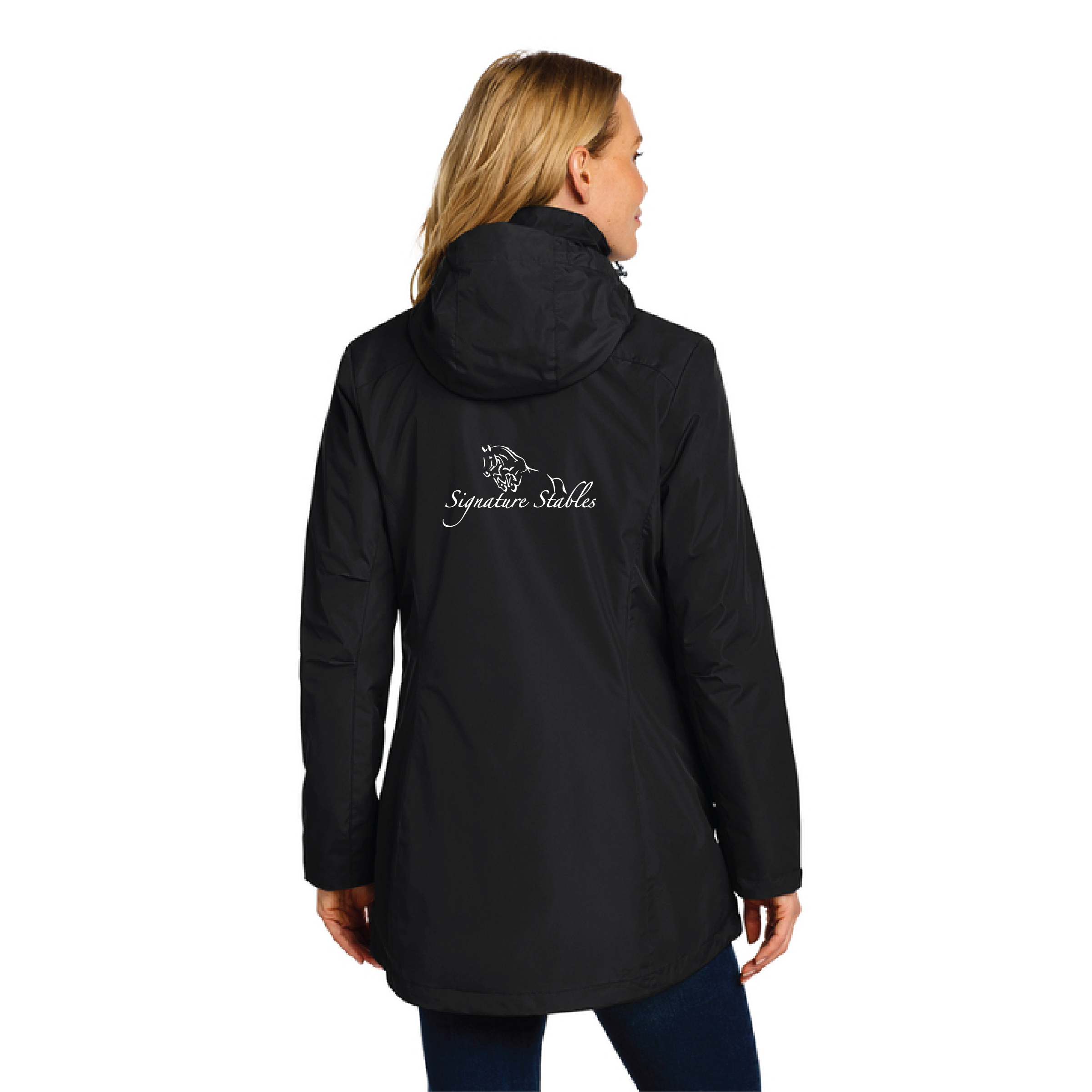 Signature Stables Women's Port Authority All-Weather 3-in-1 Jacket