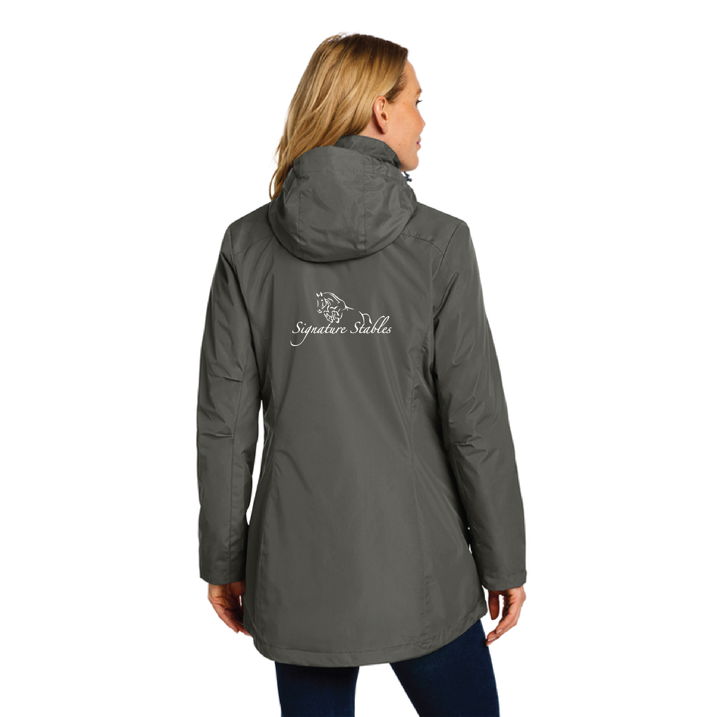 Signature Stables Women's Port Authority All-Weather 3-in-1 Jacket