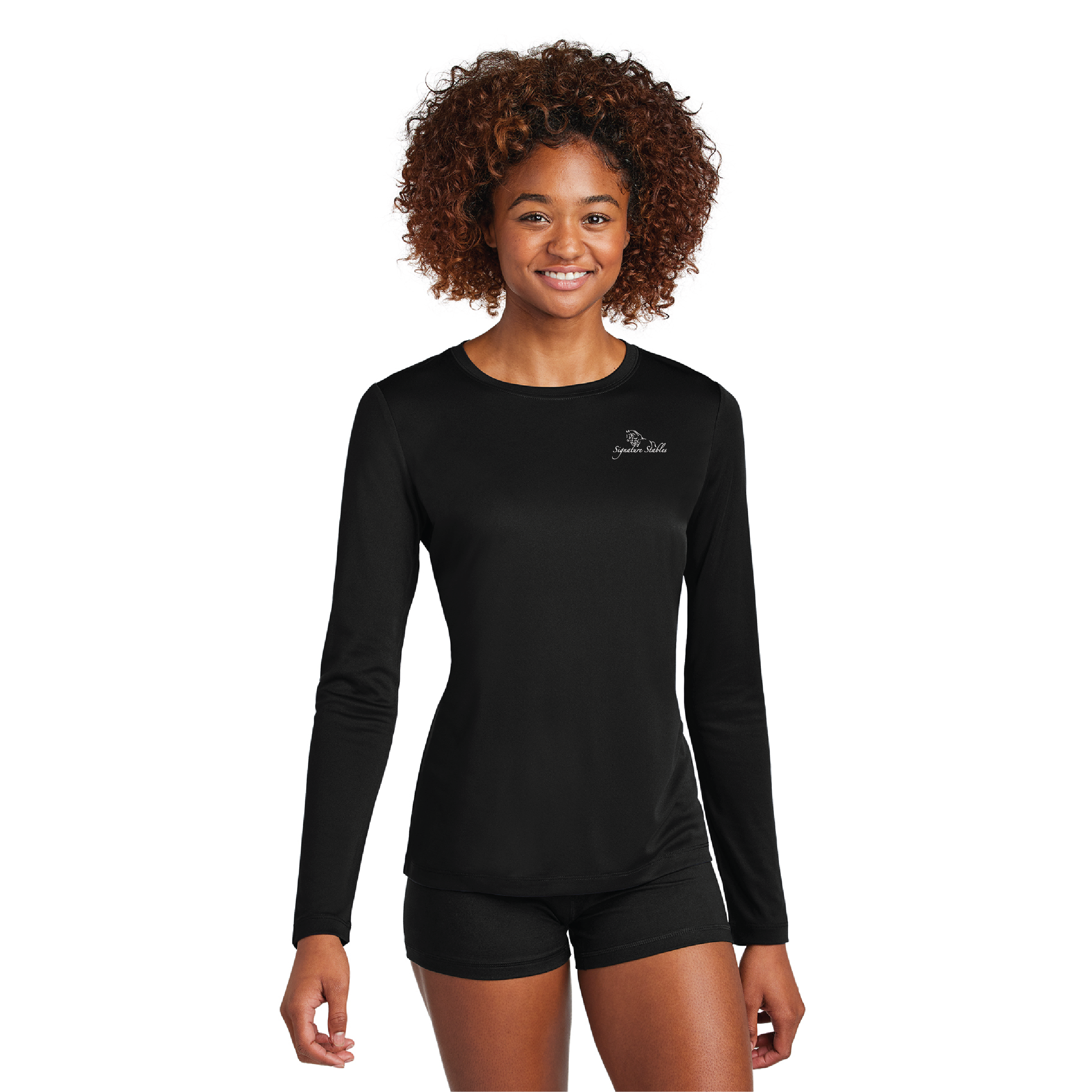 Signature Stables Women's Sport-Tek Posi-UV Pro Long Sleeve