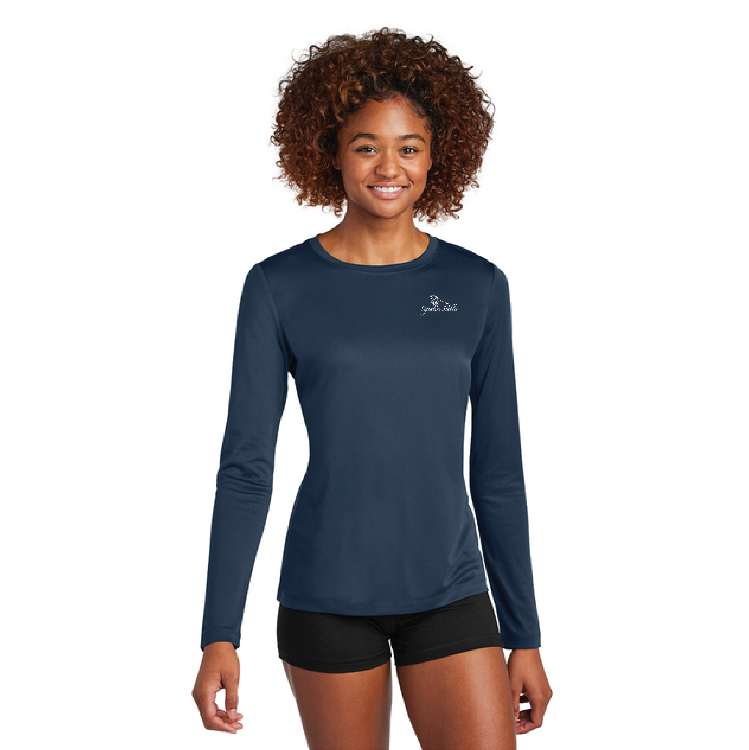 Signature Stables Women's Sport-Tek Posi-UV Pro Long Sleeve
