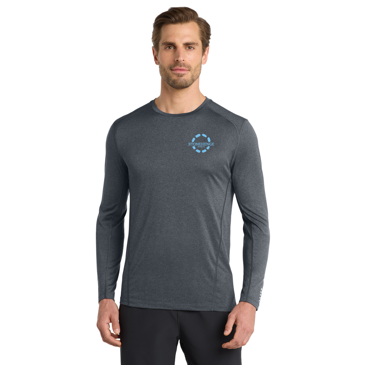 Stonehenge Stables Men's OGIO Long Sleeve Pulse Crew