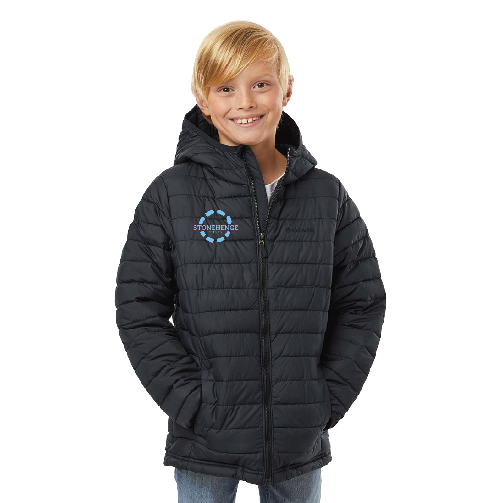 Stonehenge Stables Youth Columbia Powder Lite Jacket