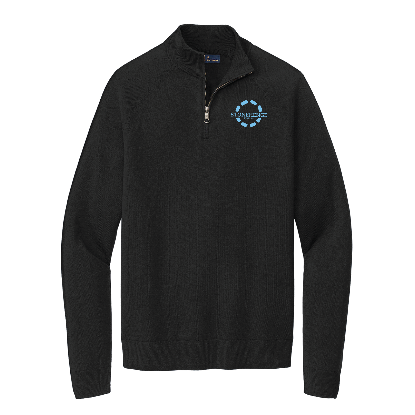 Stonehenge Stables Brooks Brothers® Cotton Stretch 1/4-Zip Sweater