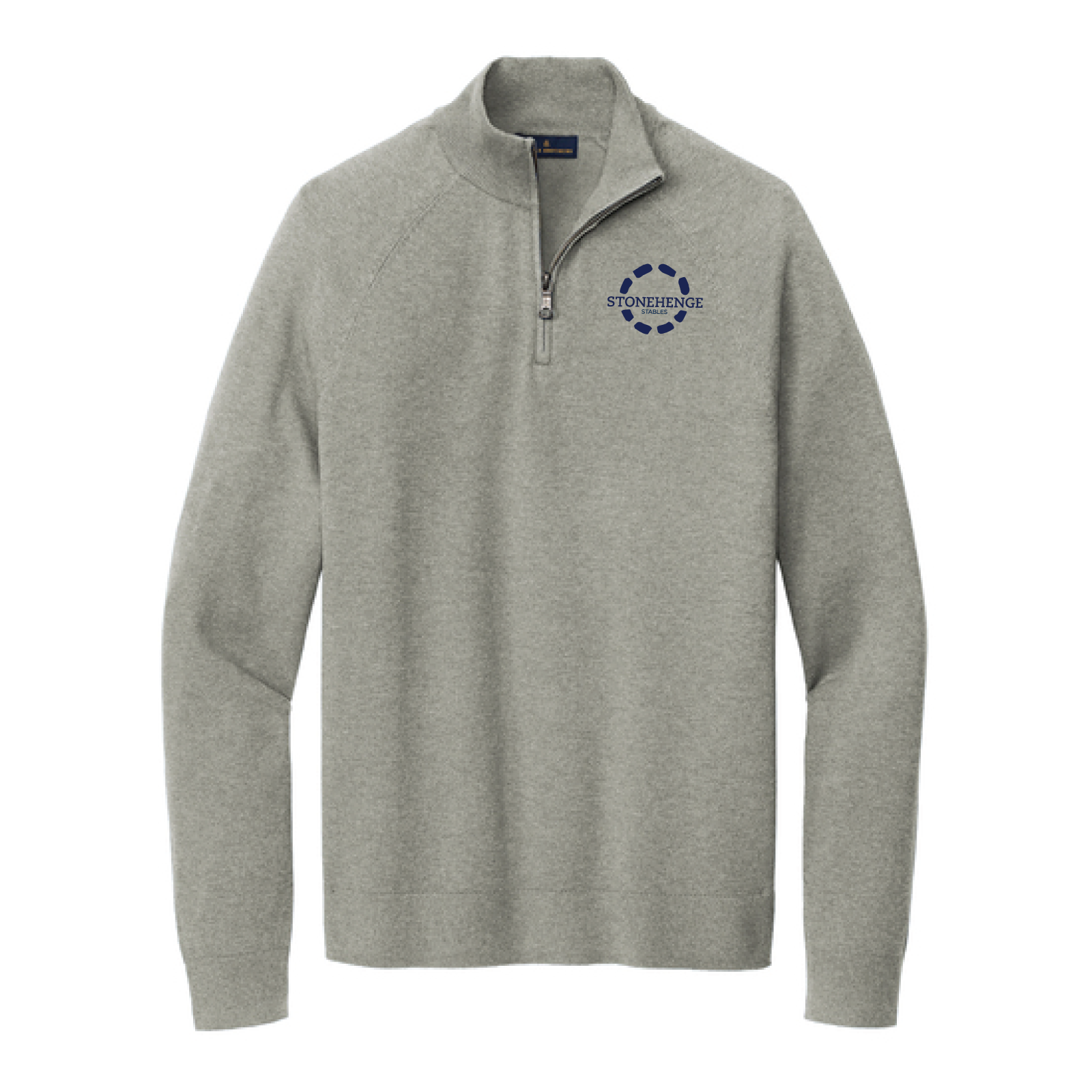 Stonehenge Stables Brooks Brothers® Cotton Stretch 1/4-Zip Sweater