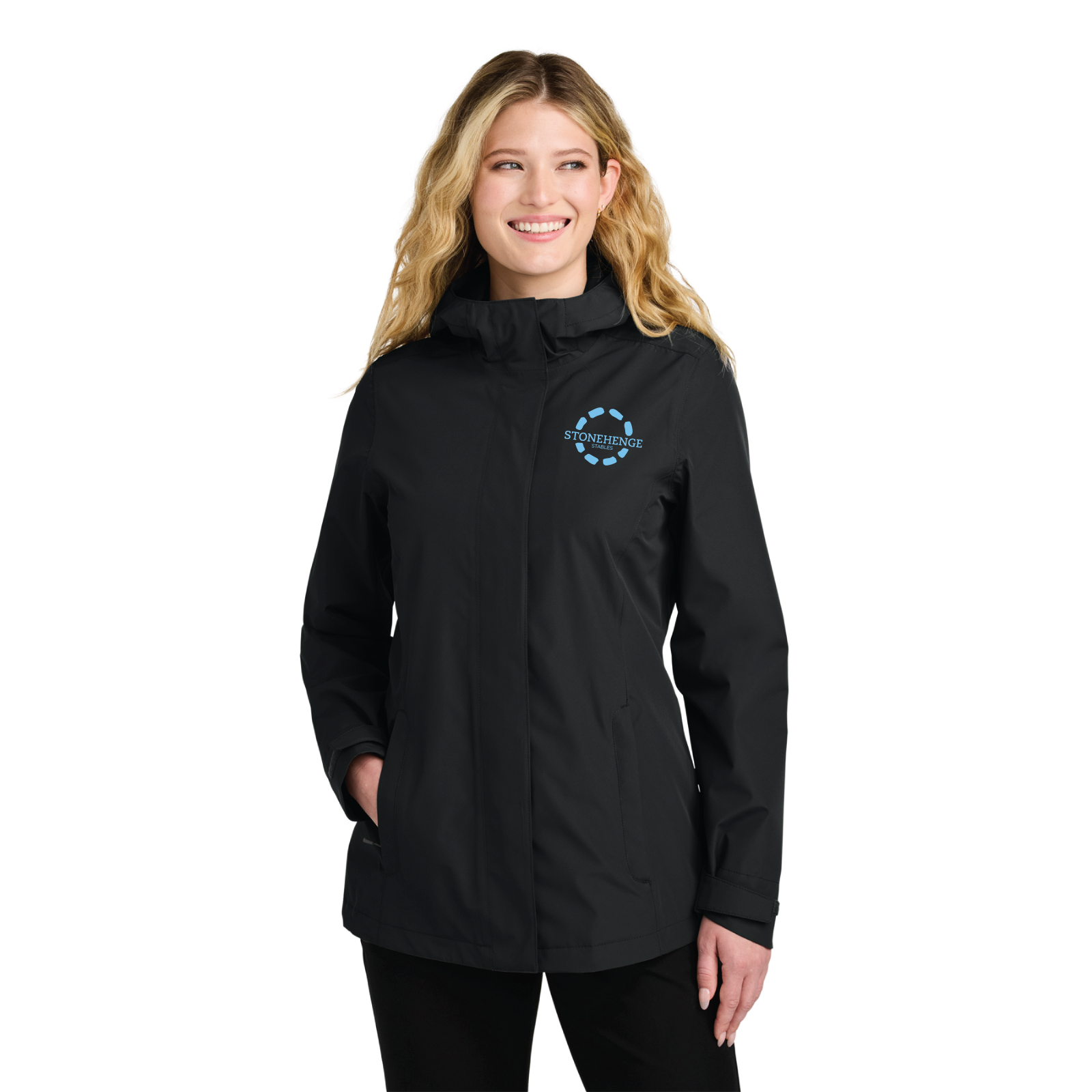 Stonehenge Stables Women's Port Authority C-FREE Rain Jacket