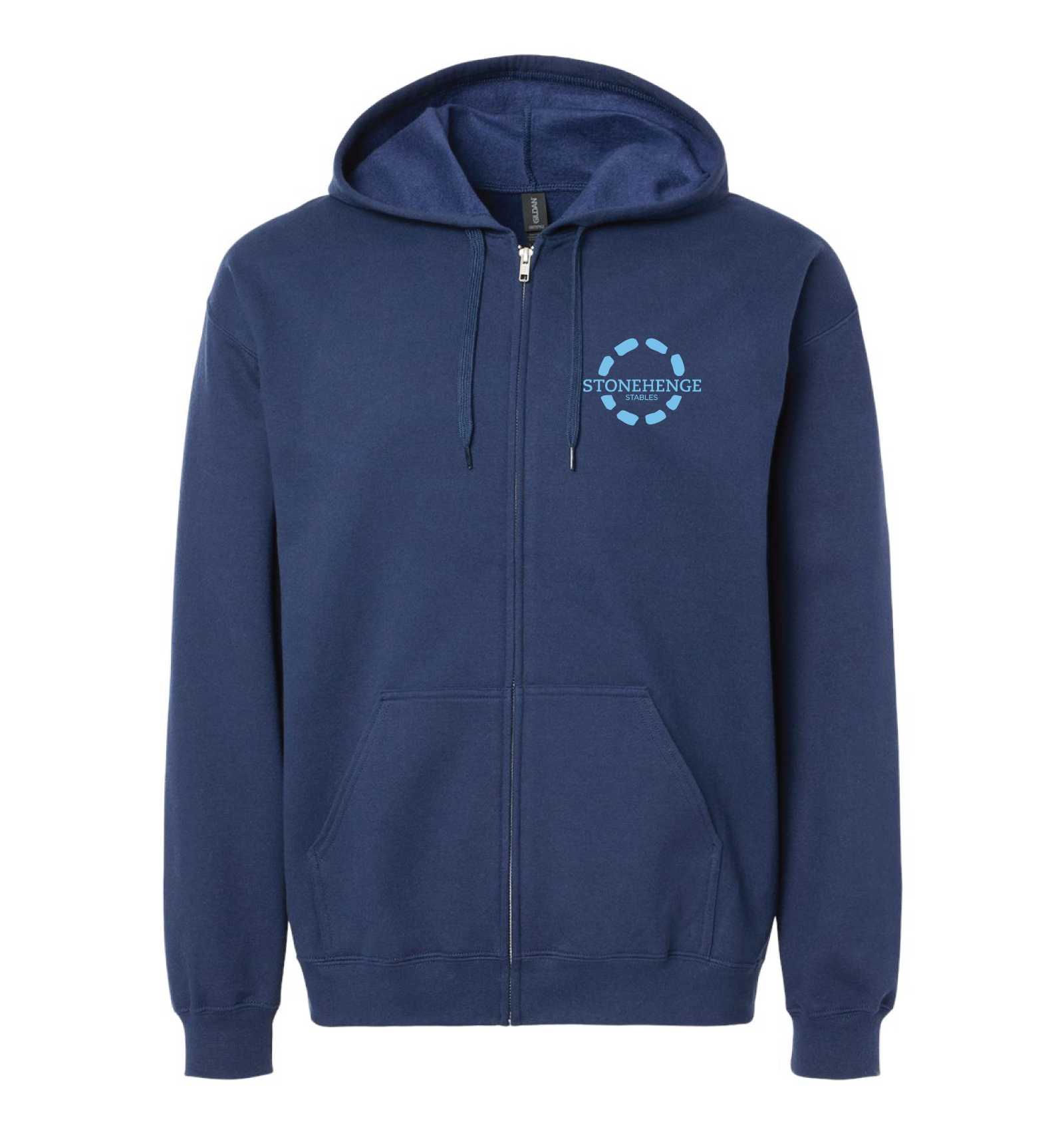 Stonehenge Stables Unisex Softstyle Full-Zip Hooded Sweatshirt