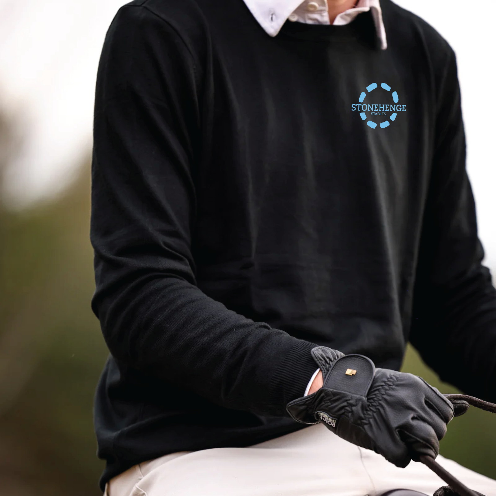 Stonehenge Stables Men's TKEQ Essential Boyfriend Sweater