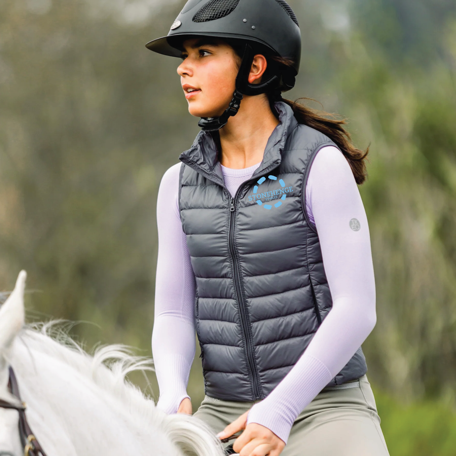 Stonehenge Stables Women's TKEQ 'EZ' Packable Down Vest