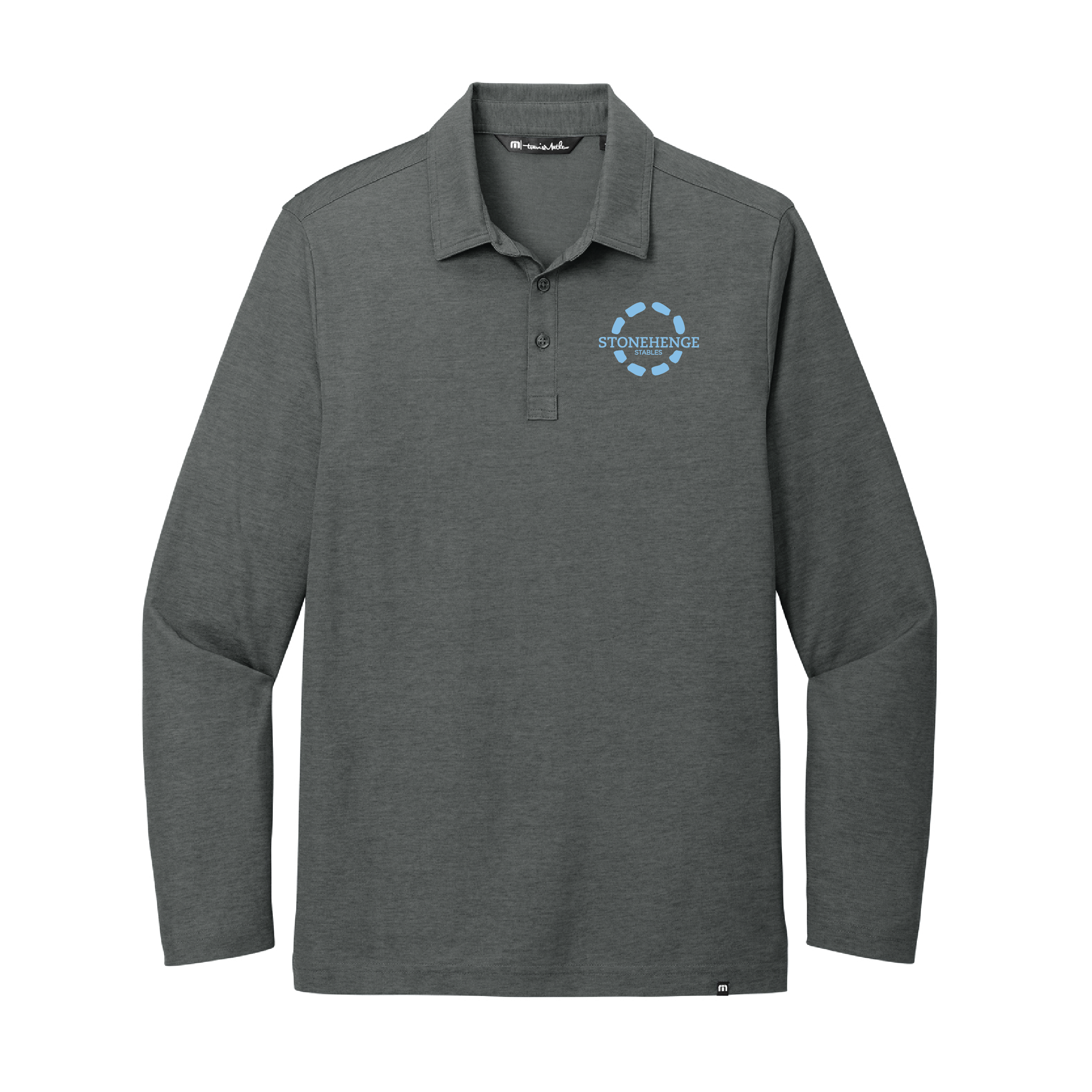 Stonehenge Stables TravisMathew Oceanside Long Sleeve Polo