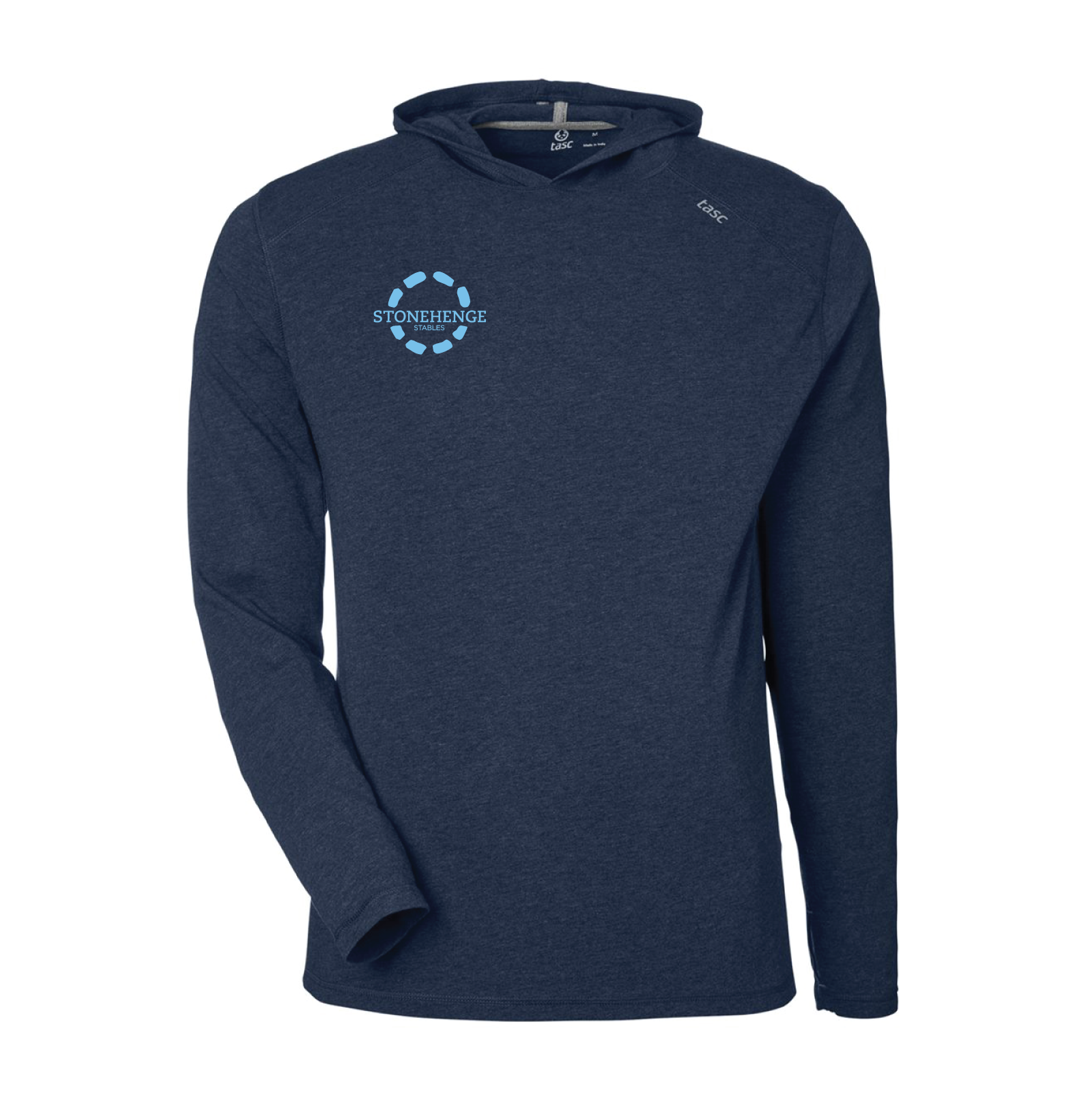 Stonehenge Stables Men's TASC Carrollton Lightweight Hooded Long Sleeve Shirt