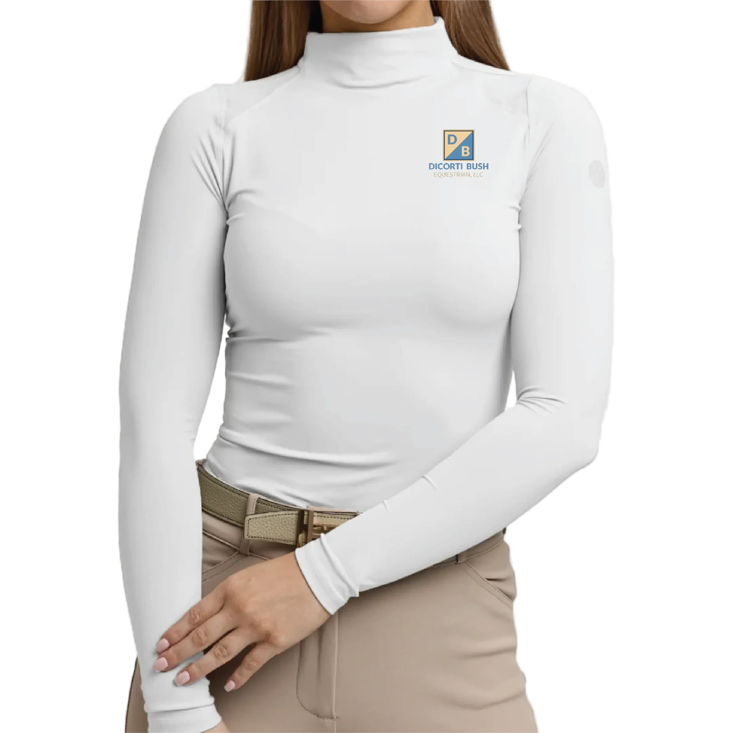 DiCorti Bush Women's TKEQ 'Chloe' High Collar Technical Top